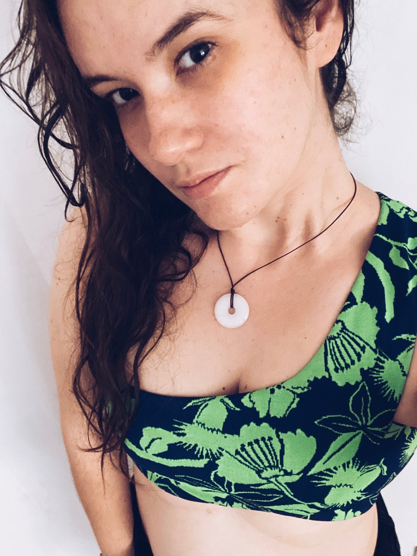 Round Jade Necklace