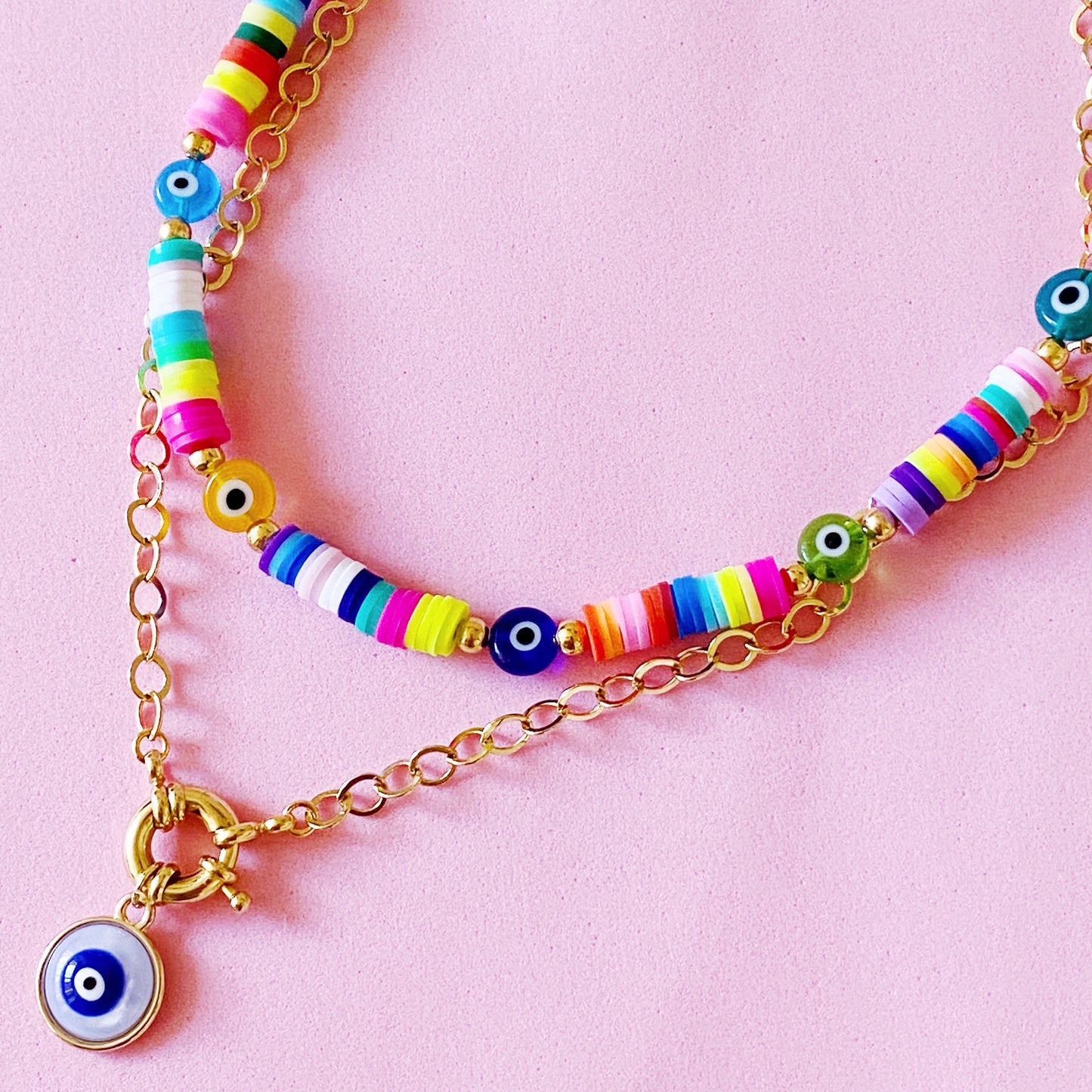 Evileye Colorful Necklace - ROCKmint