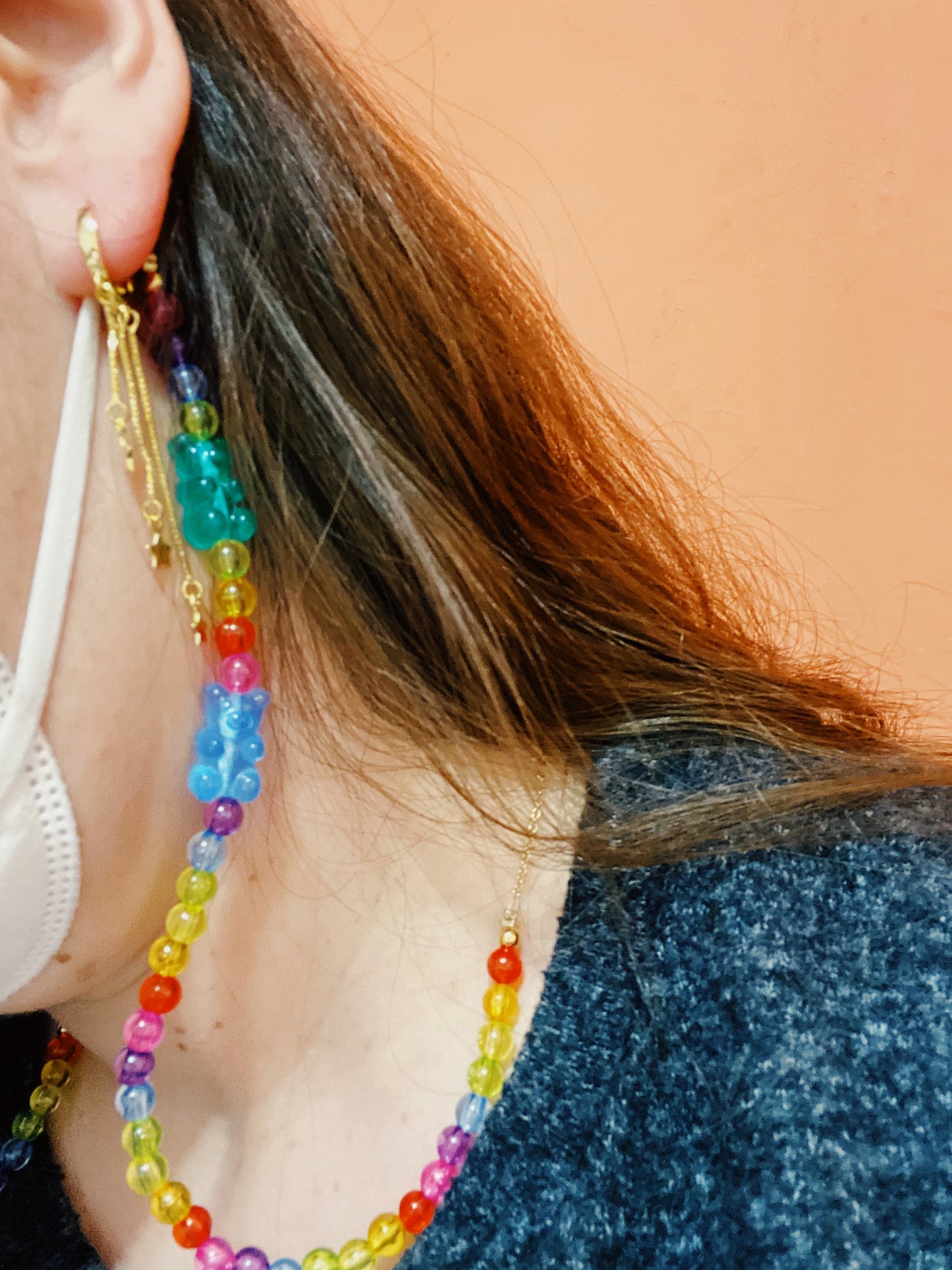 Gummy Bears Cadena Lentes y Cubrebocas - ROCKmint