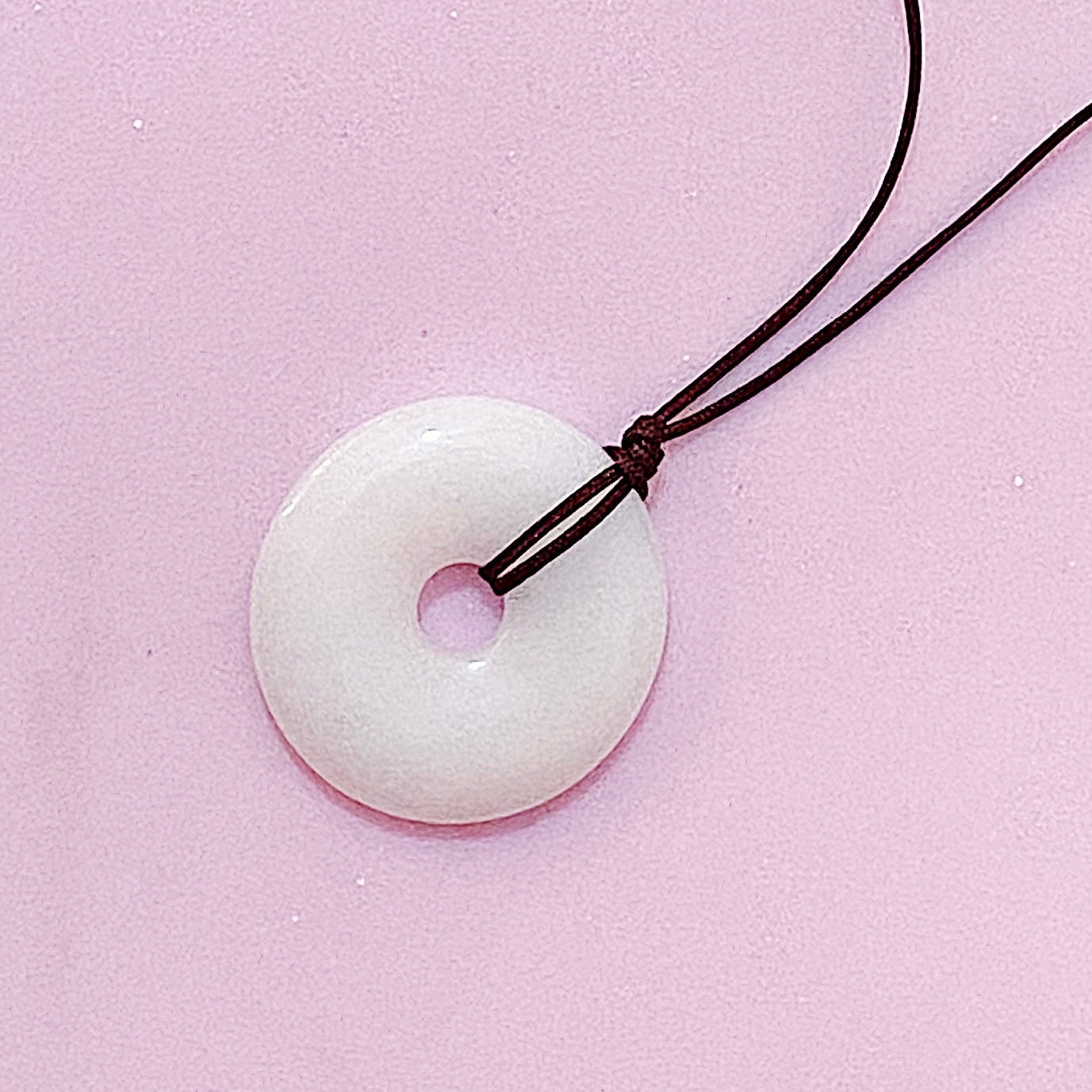 Round Jade Necklace