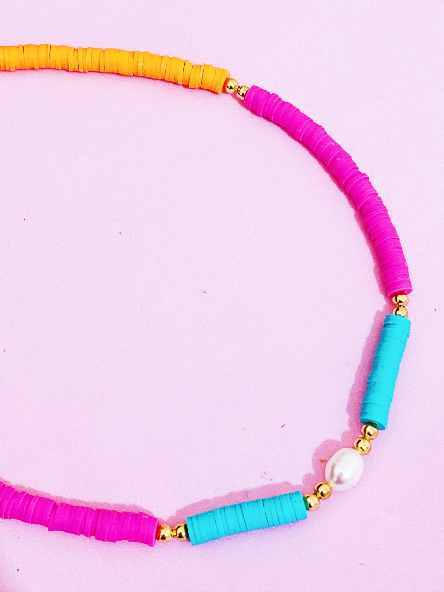 3Color Pearl Necklace - ROCKmint