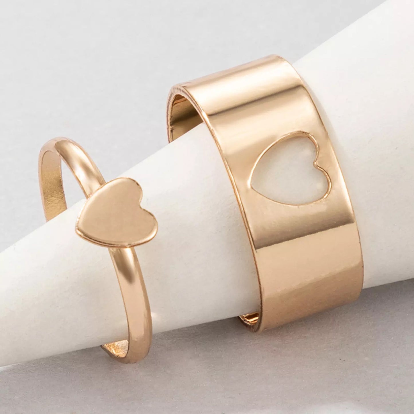 My bff Heart Rings - ROCKmint