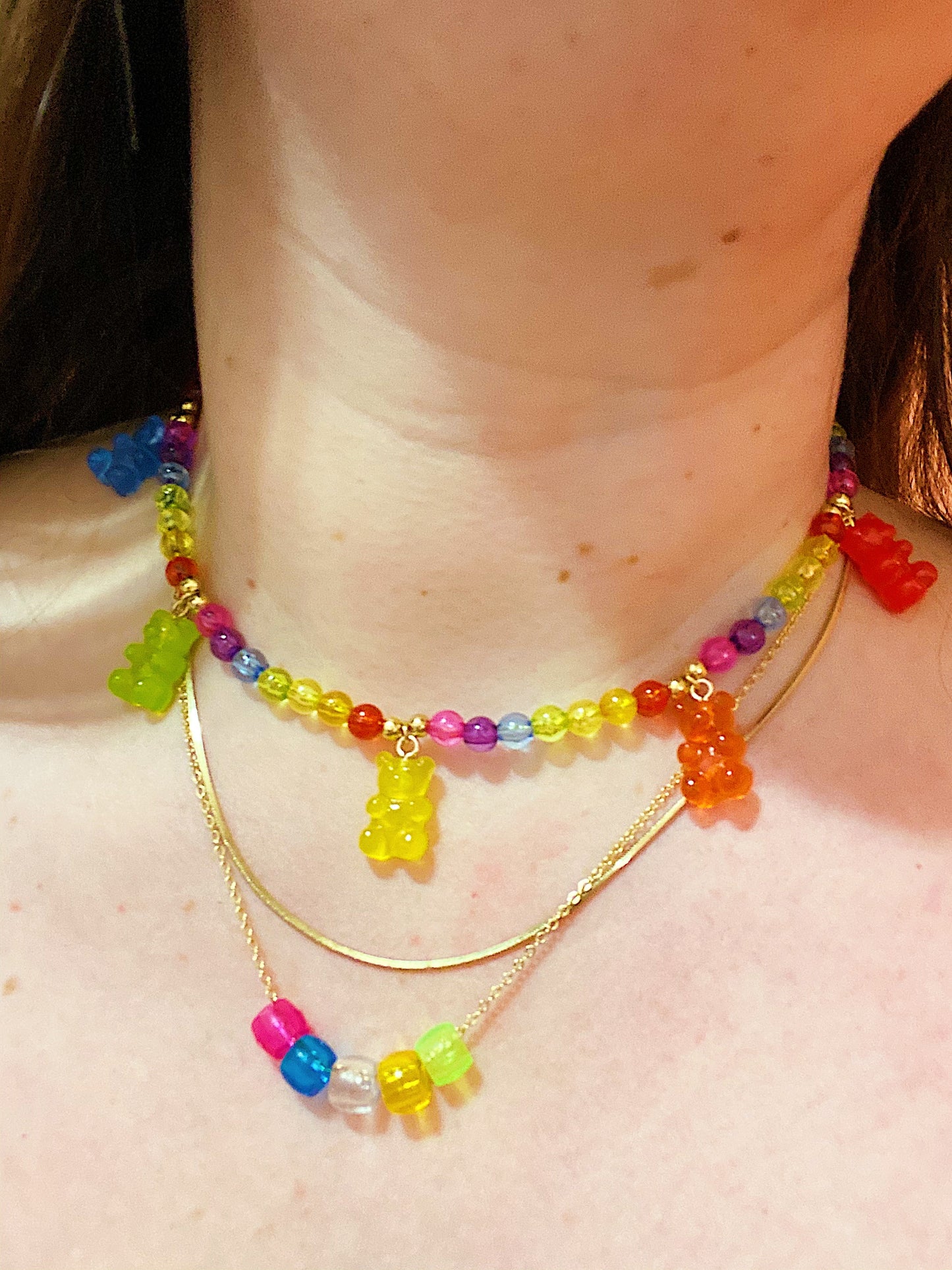 Colorfull Gummy Bear Necklace - ROCKmint