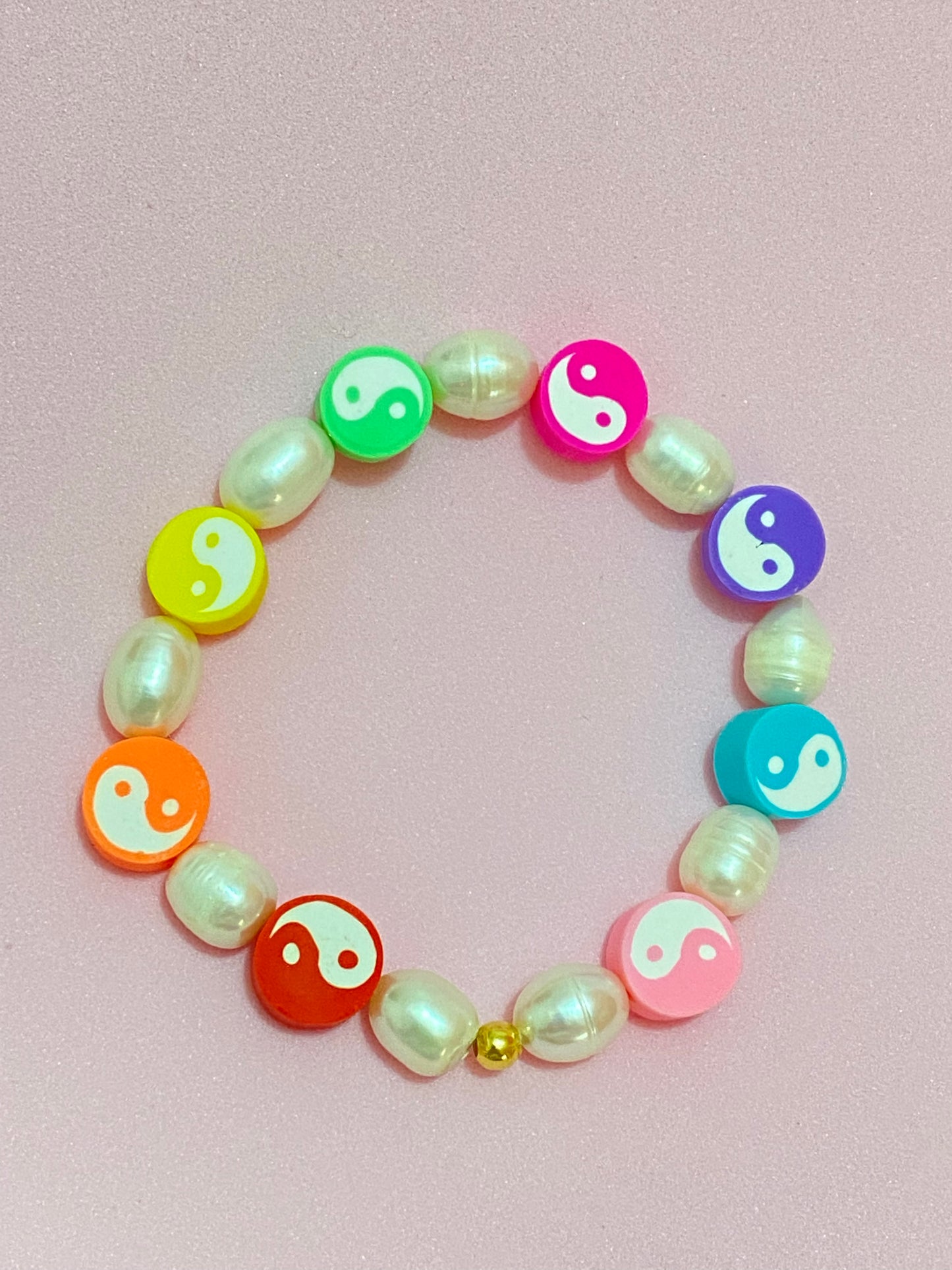 YinYang Freshwaterpearl Bracelet - ROCKmint