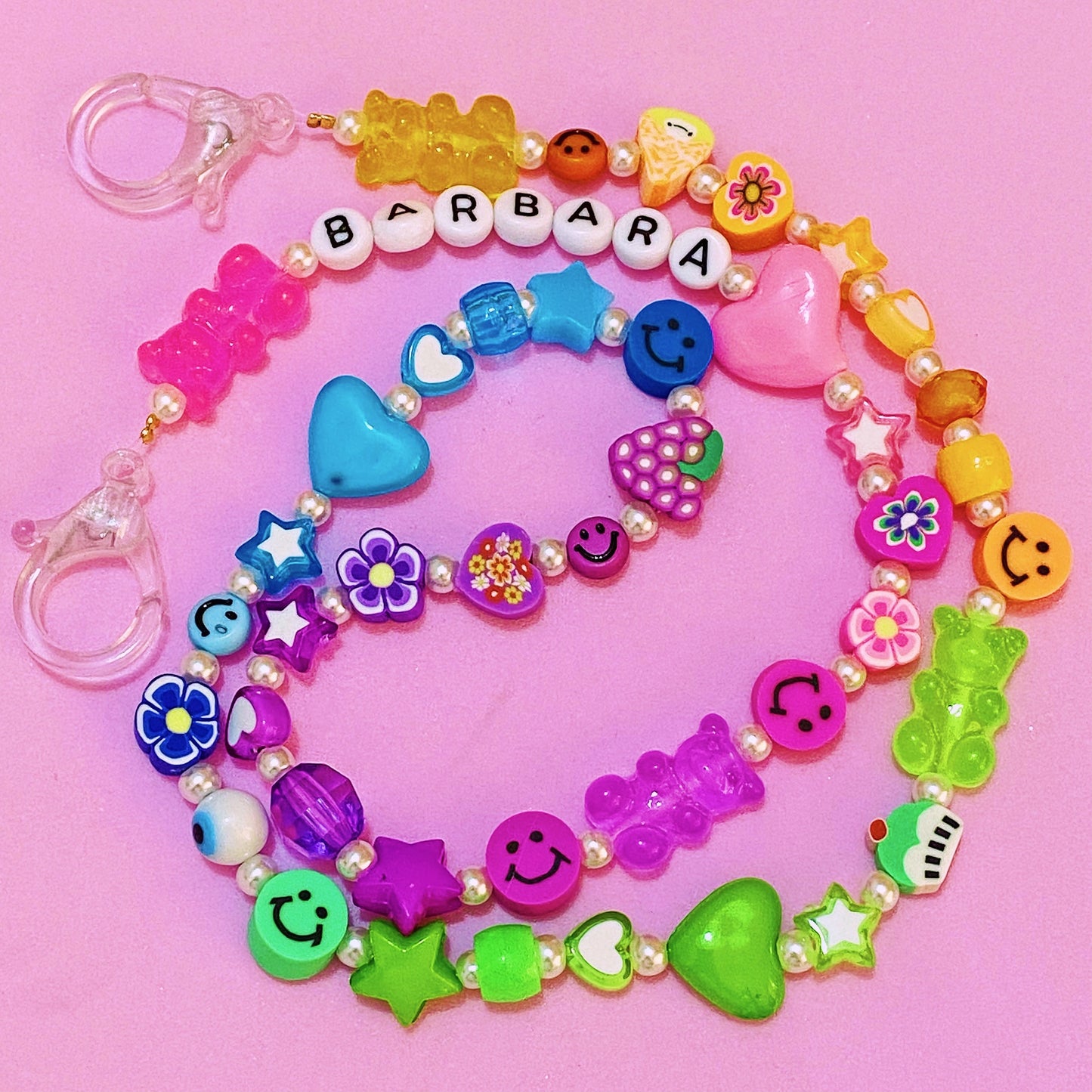 KIDS Tutti Frutti cadena para cubrebocas - ROCKmint