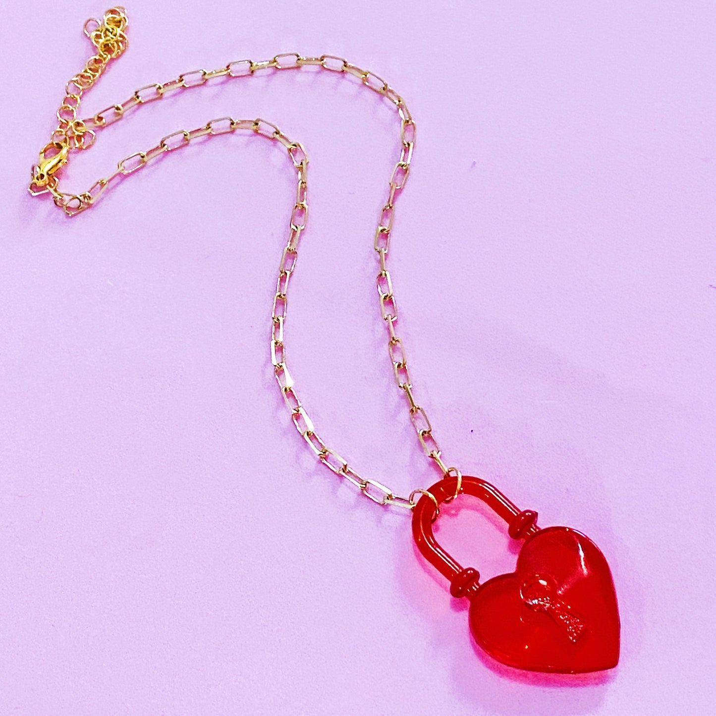 The Lock Of My Heart R Necklace - ROCKmint