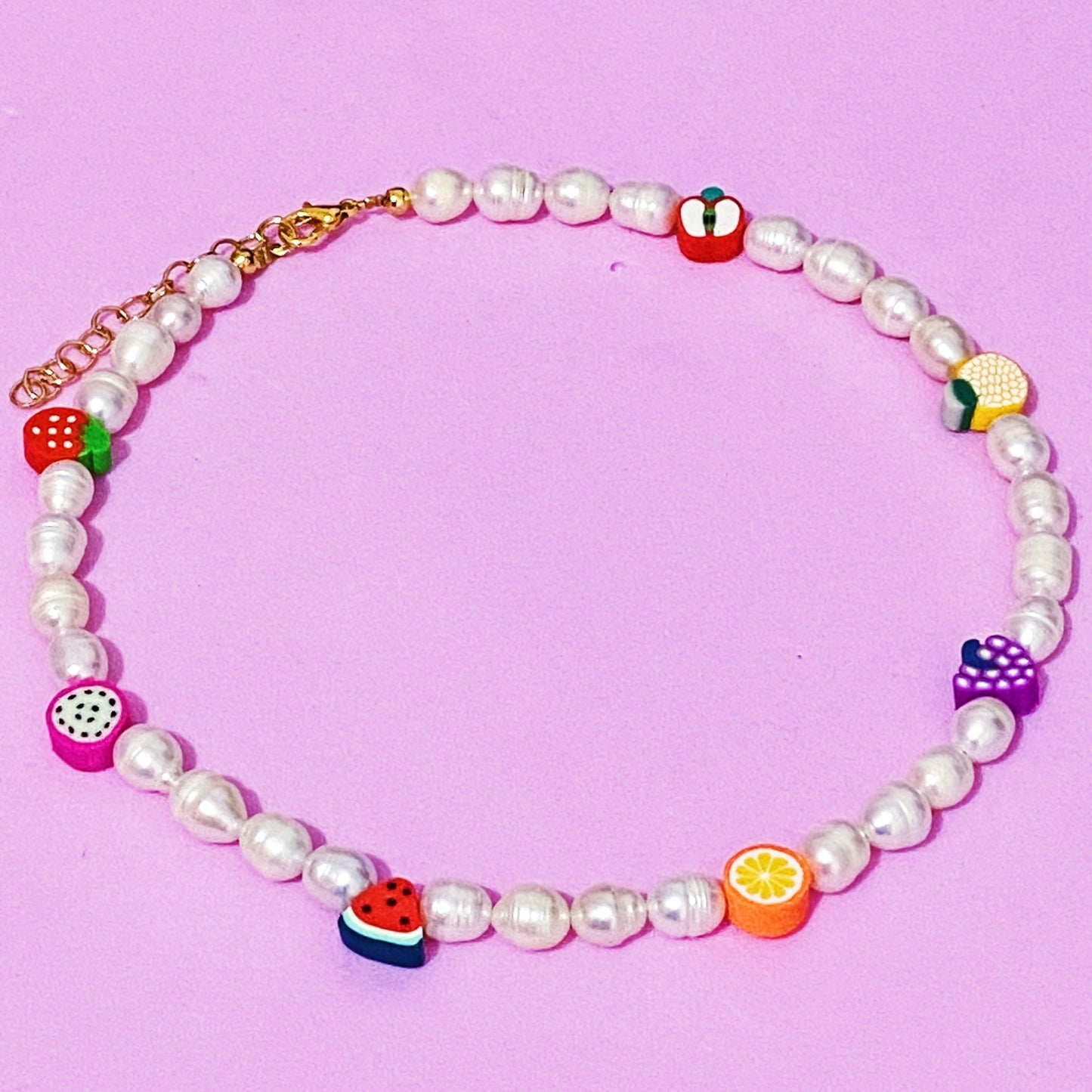 Juicy Fruit Freshwater Pearl Necklace - ROCKmint