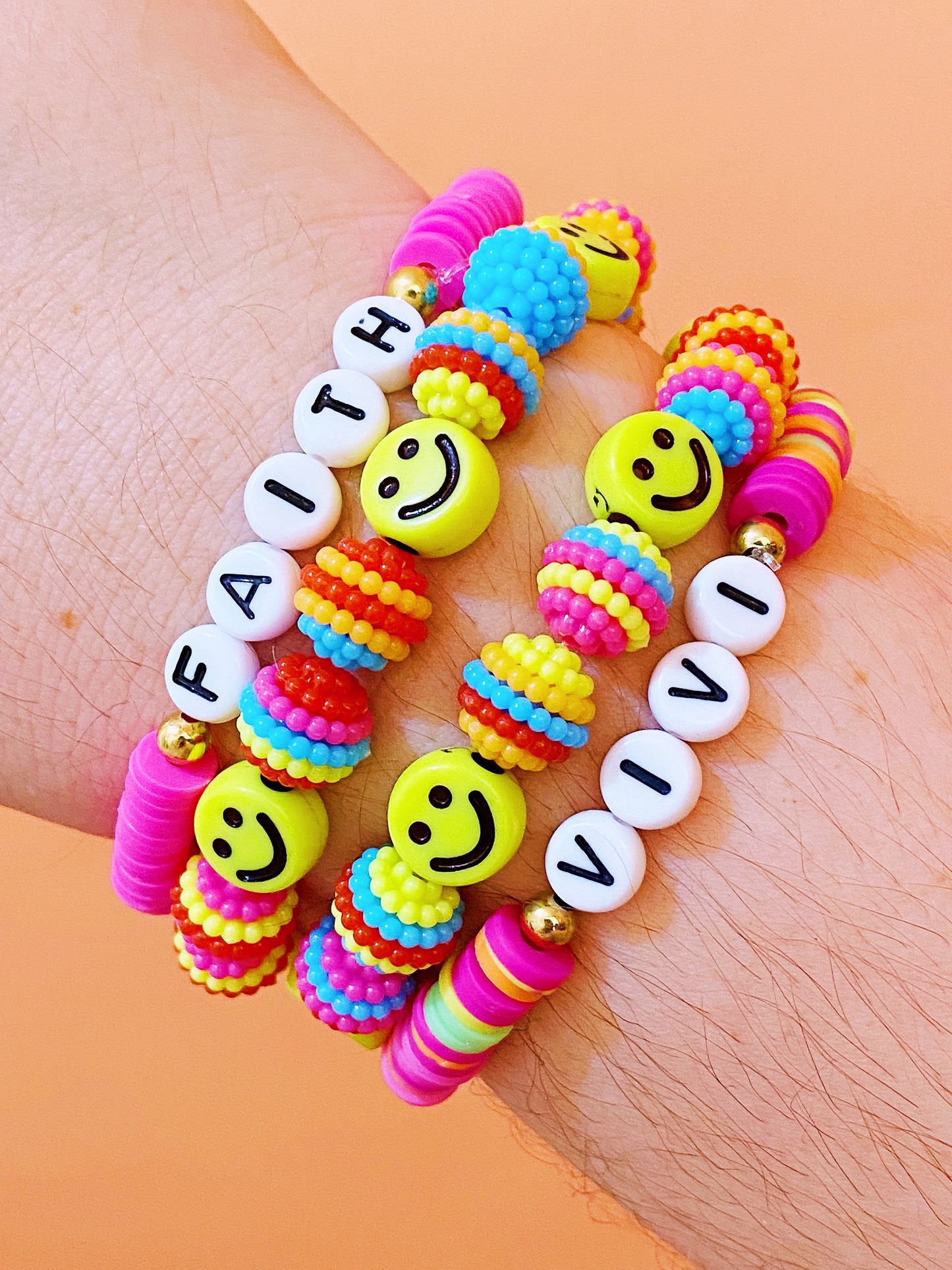 Smiley Colorful Bracelet - ROCKmint