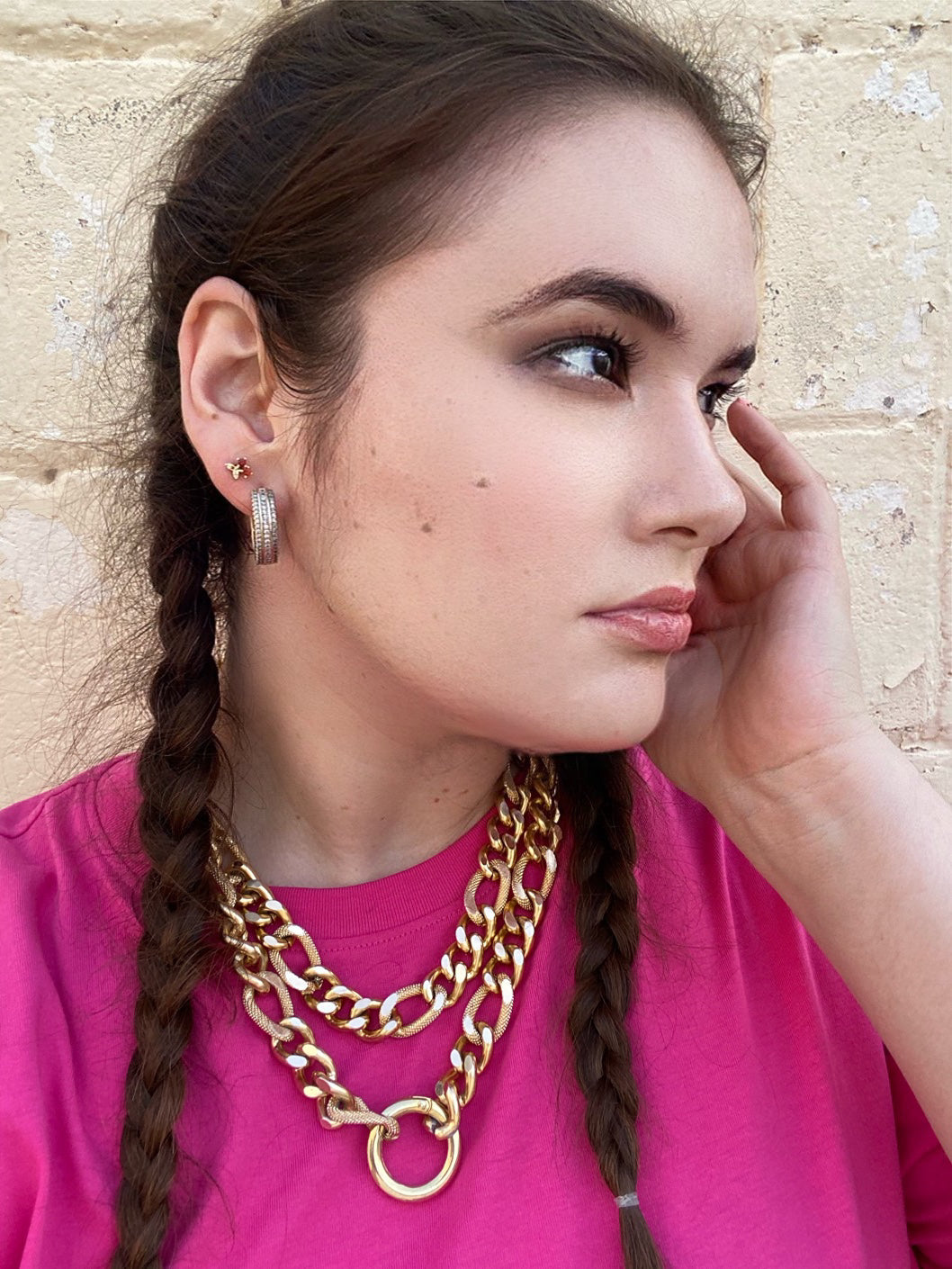 Chunky Neckace belt - ROCKmint