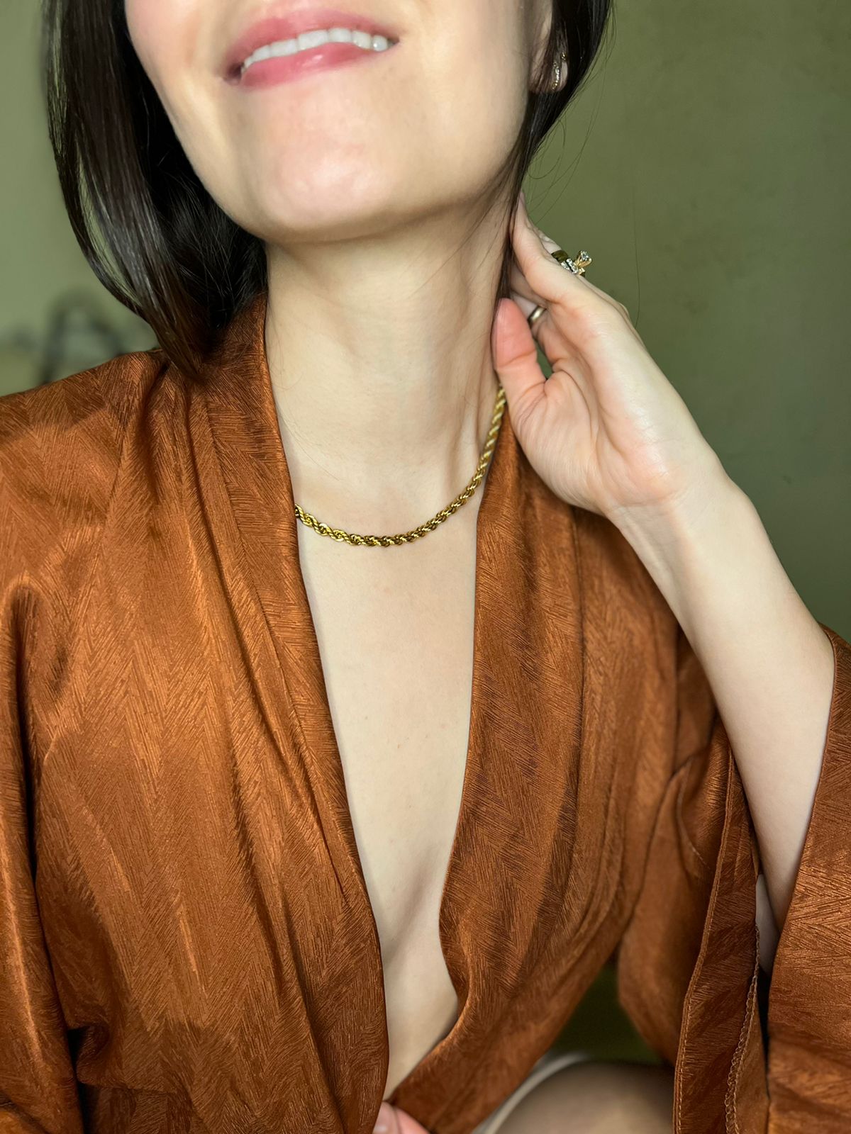 Twist Rope Chain Necklace