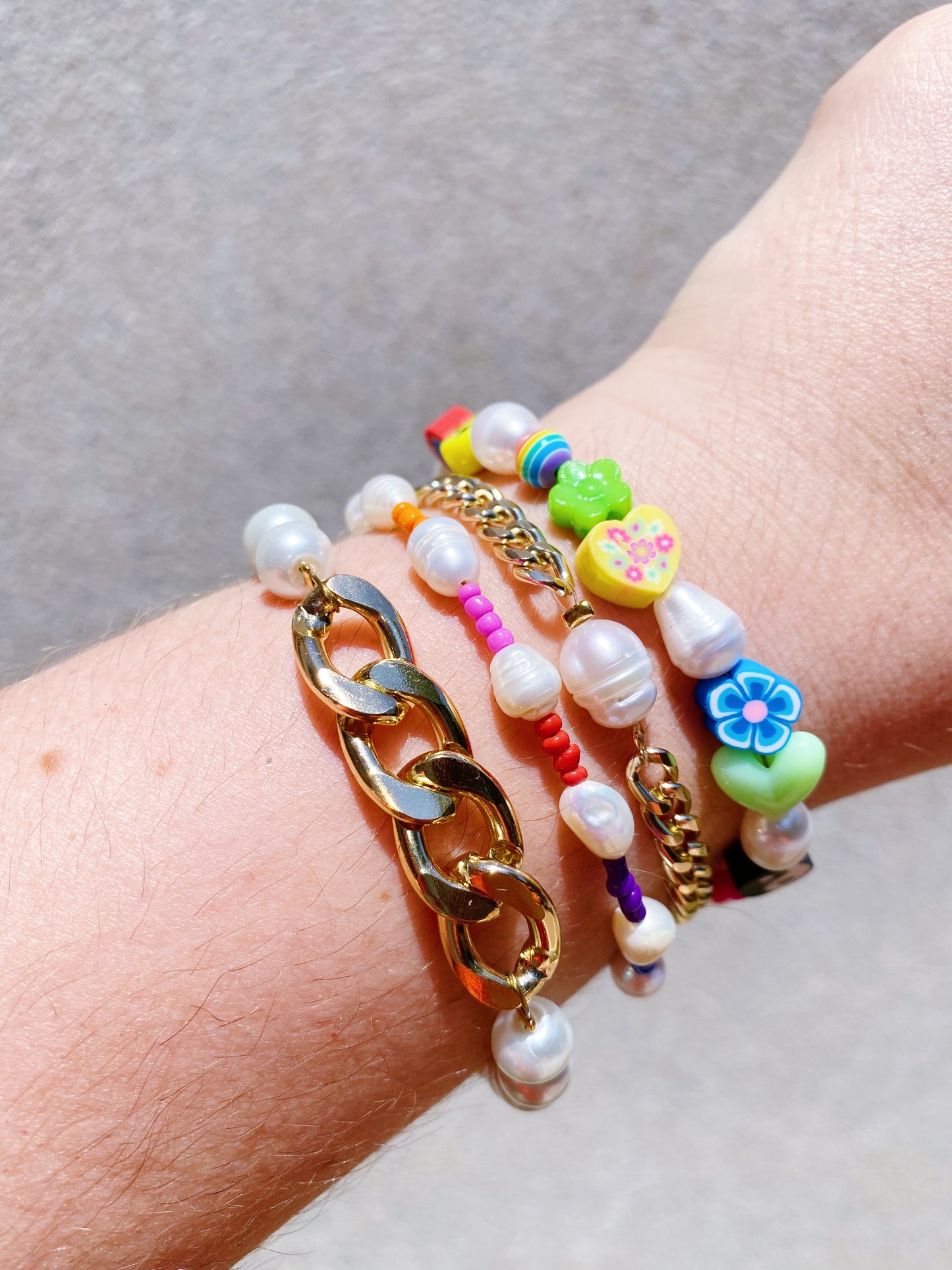 One Pearl Bracelet