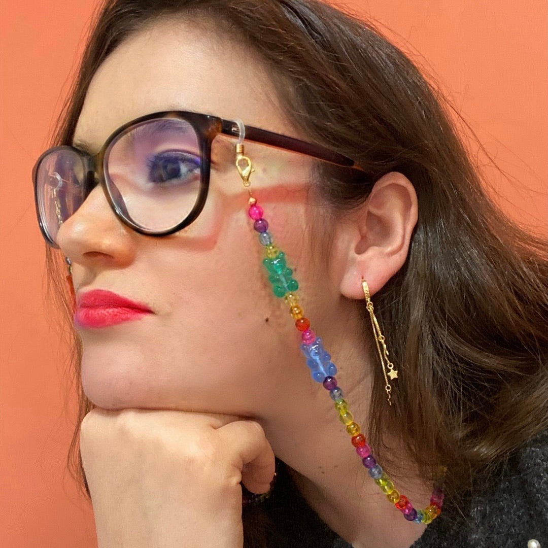 Gummy Bears Cadena Lentes y Cubrebocas - ROCKmint
