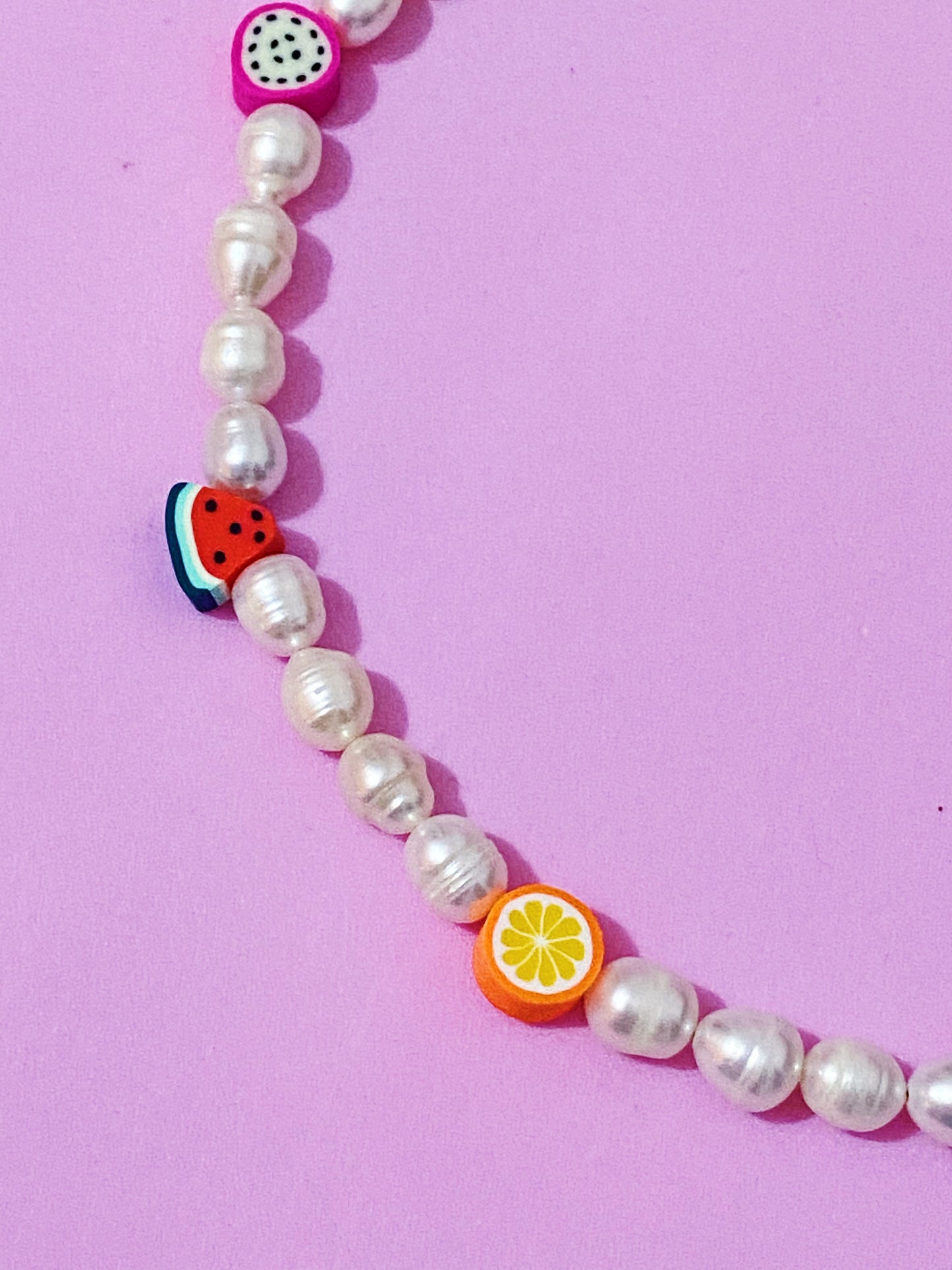 Juicy Fruit Freshwater Pearl Necklace - ROCKmint