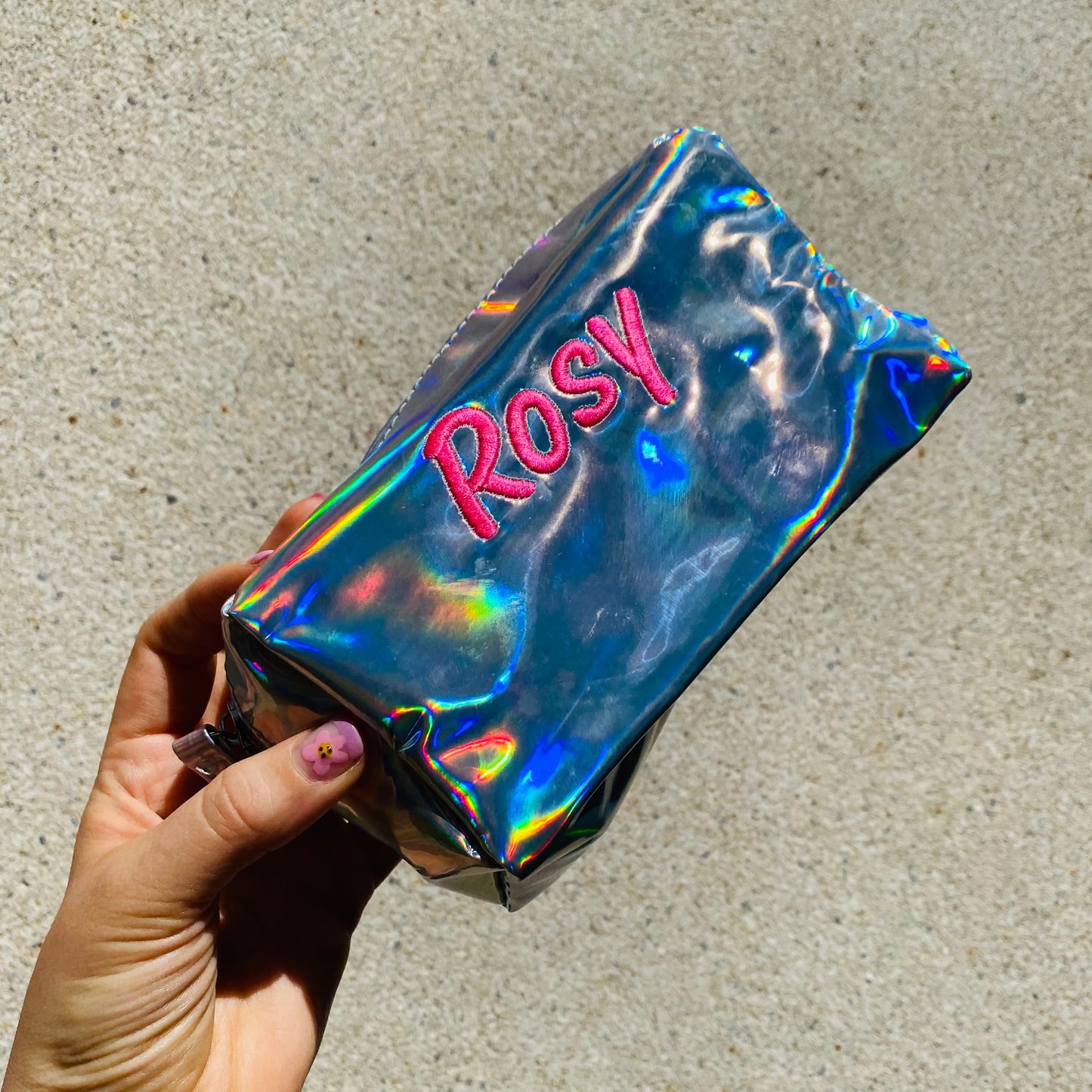 Custom Purple Makeup Bag - ROCKmint