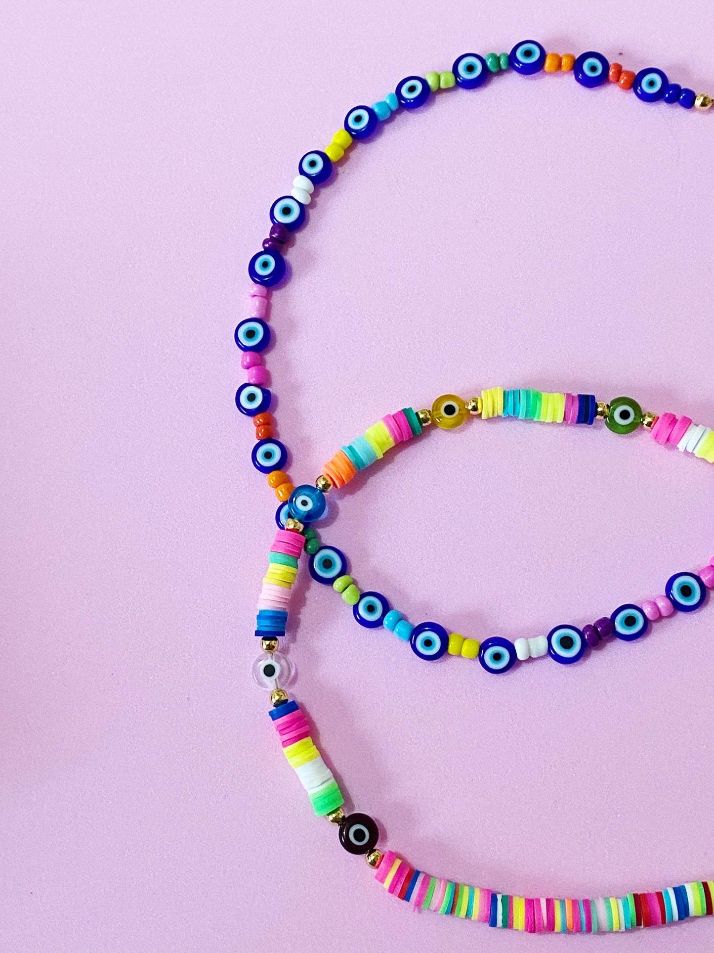 Rainbow Evil Eye Necklace - ROCKmint