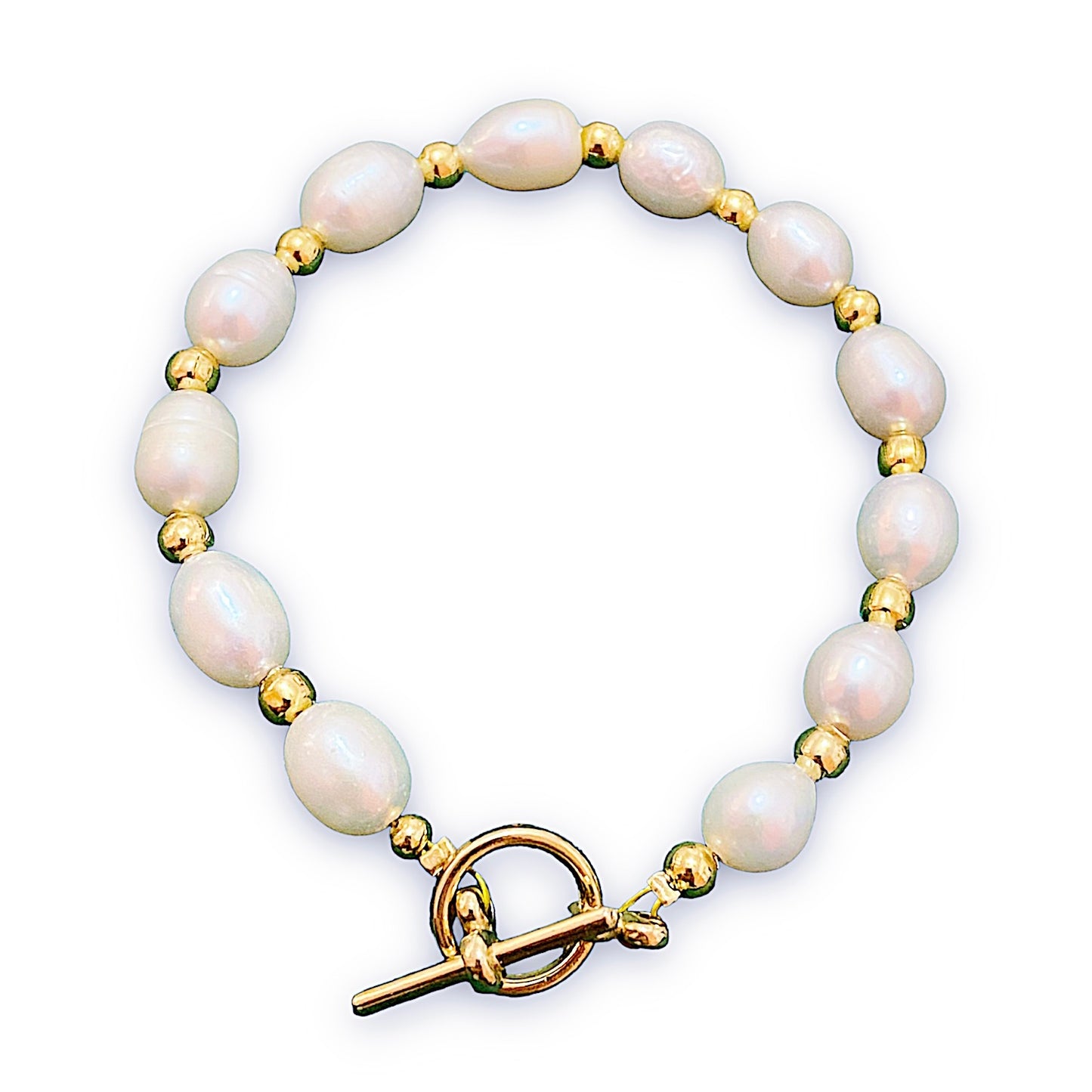 Nugget Pearl Bracelet