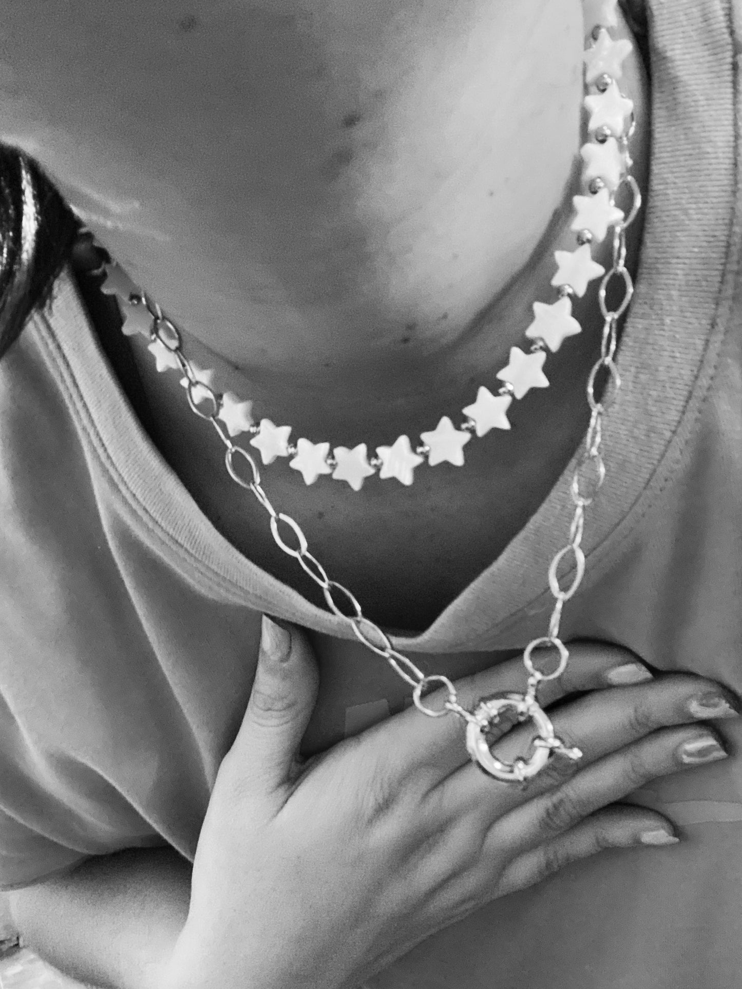 Super Star Pearl Necklace