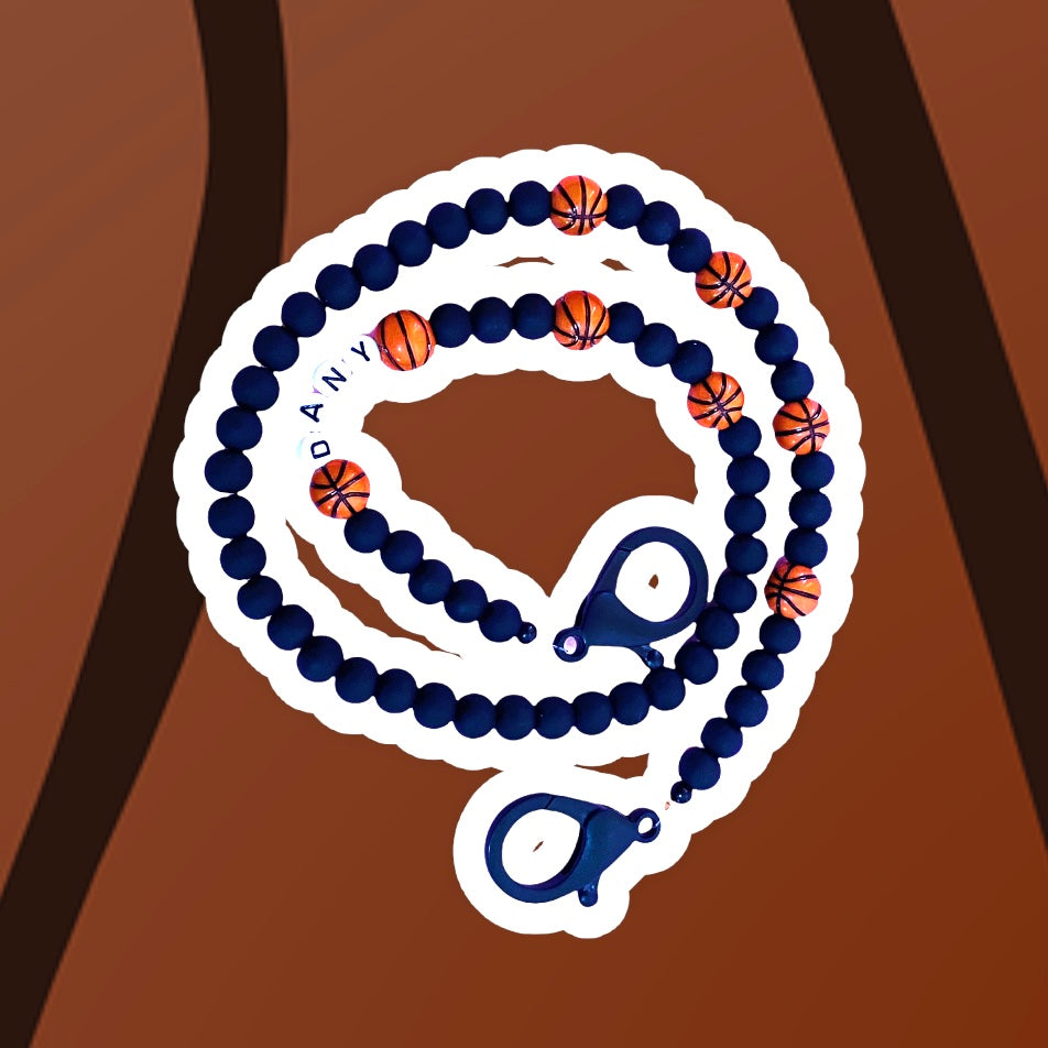 Basketball Lovers Cadena para cubrebocas - ROCKmint