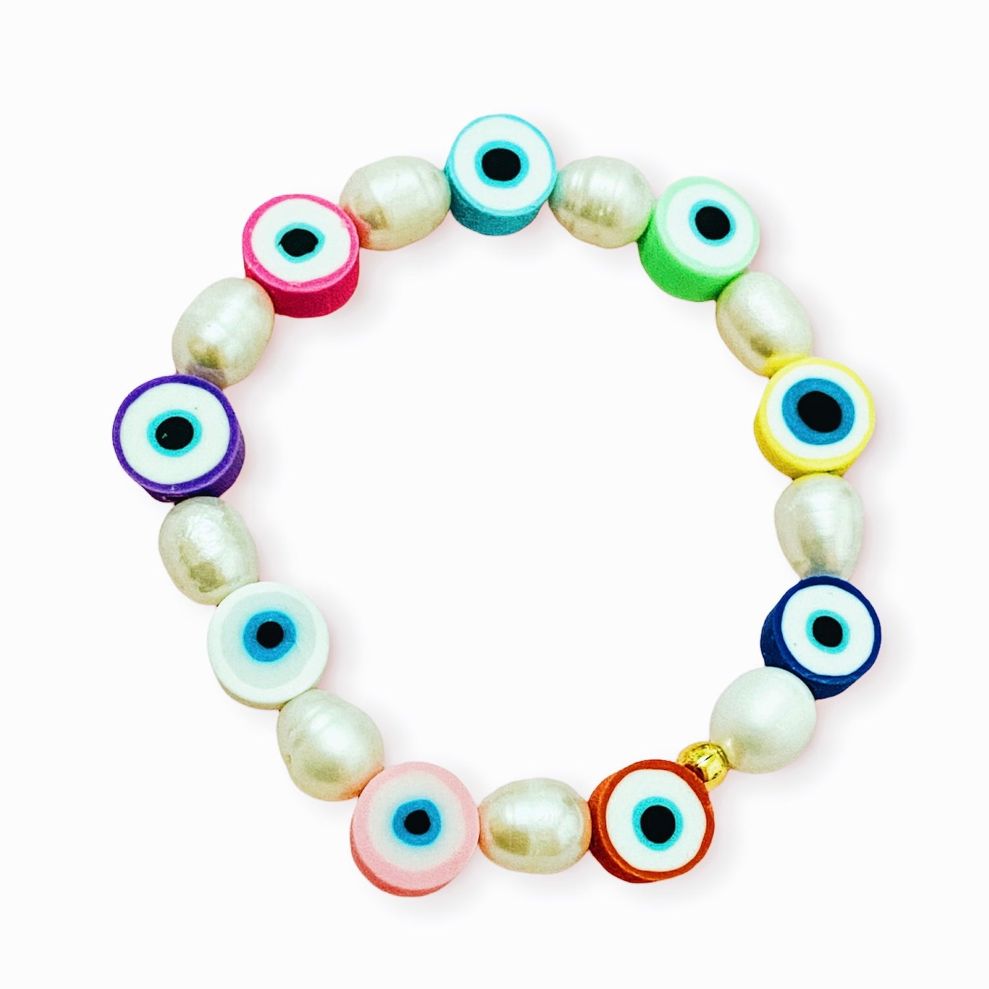 Evileye Pearl Bracelet