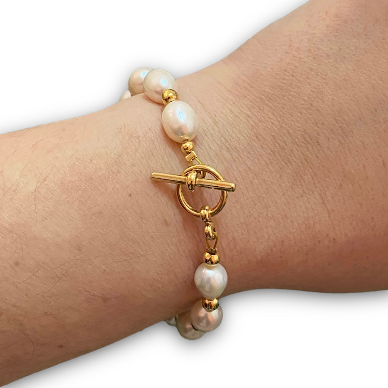 Nugget Pearl Bracelet