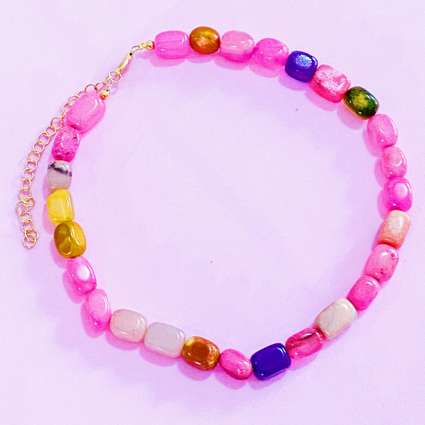 Pinky Stone Necklace - ROCKmint