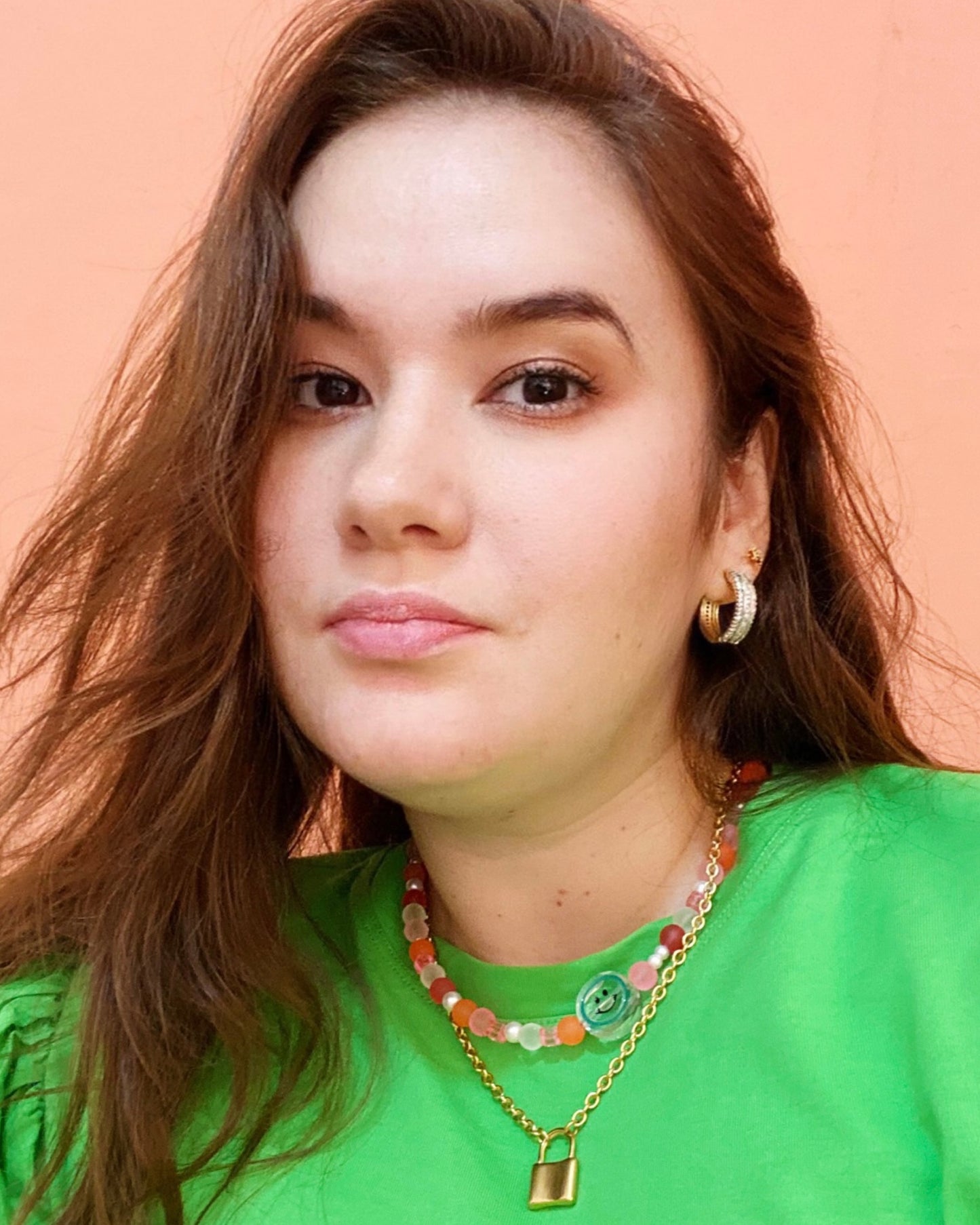 Bomboshell Smiley Necklace - ROCKmint