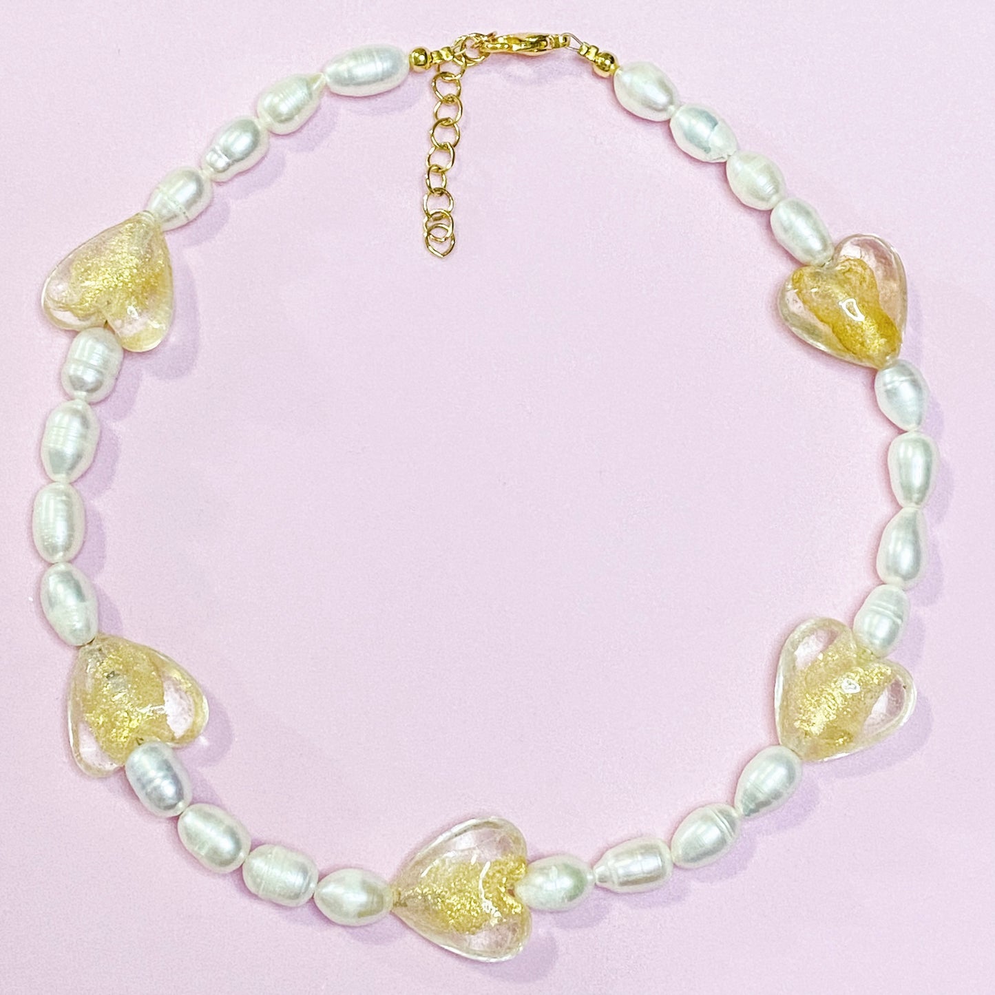 Golden Heart Necklace - ROCKmint