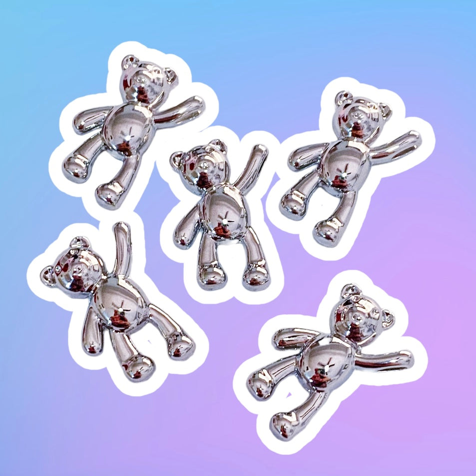 Silver Bear Necklace