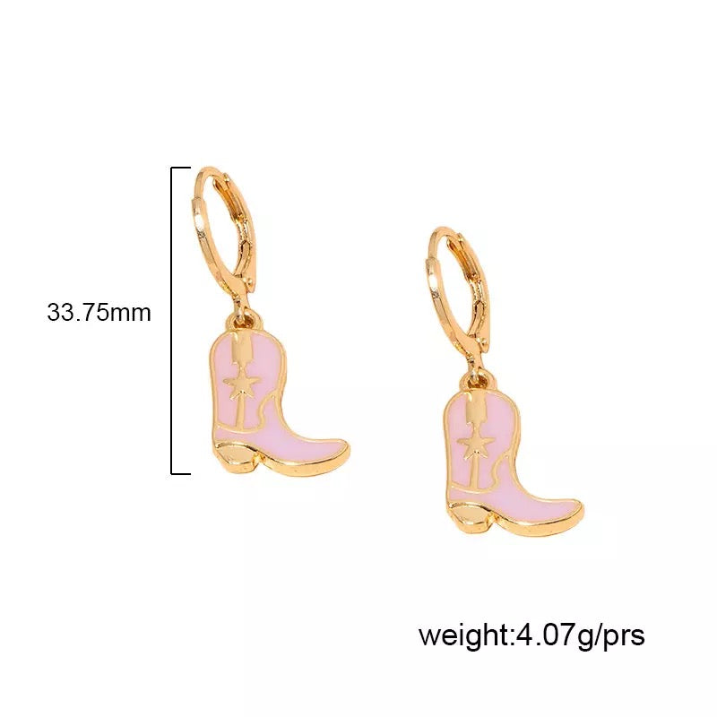 My Boots Hoops Earrings - ROCKmint