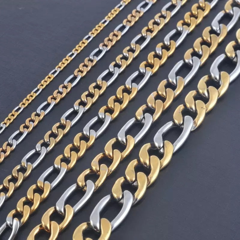 Bicolor Figaro 6mm Chain - ROCKmint