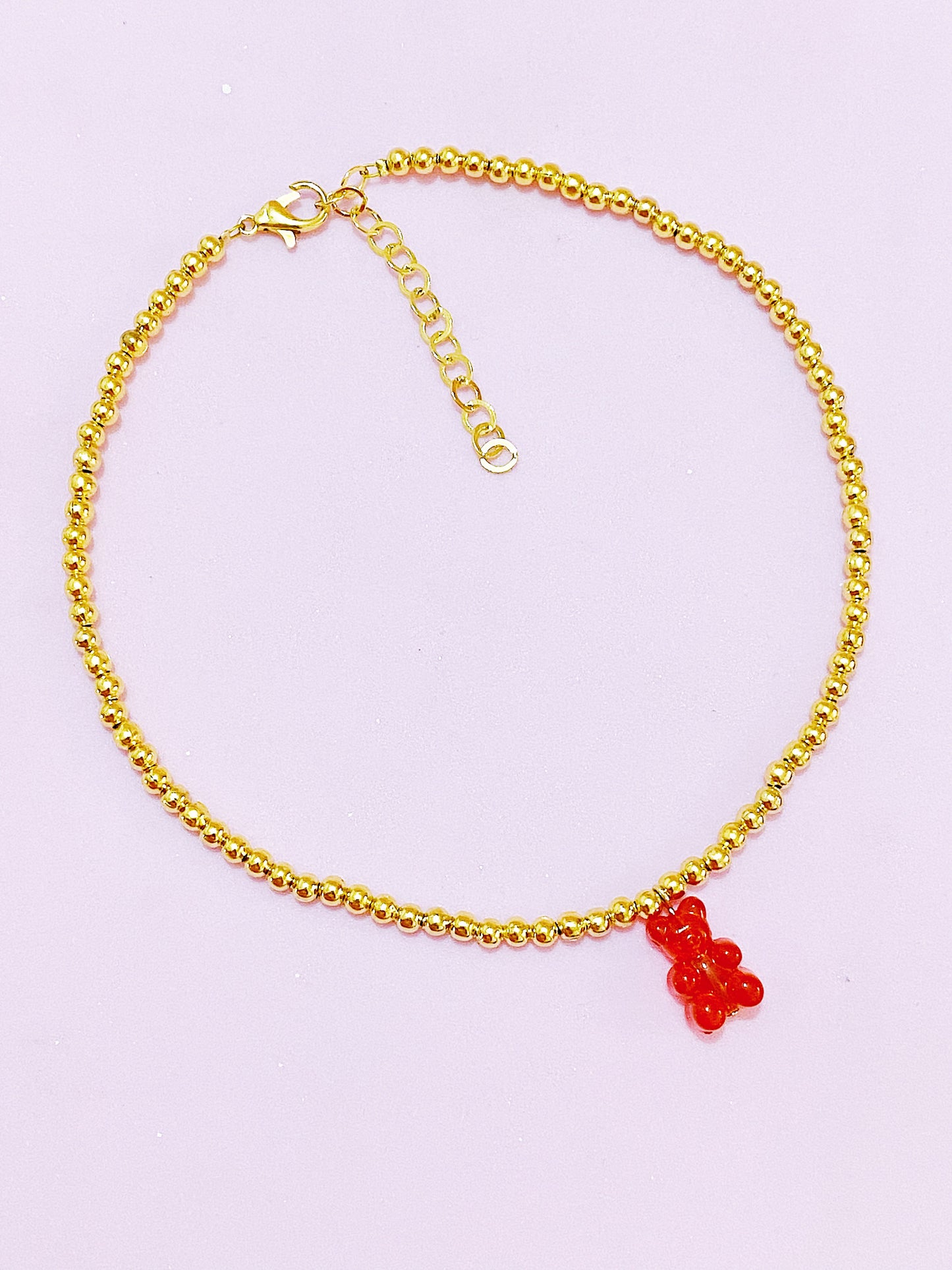 Red Gummy Bear Necklace