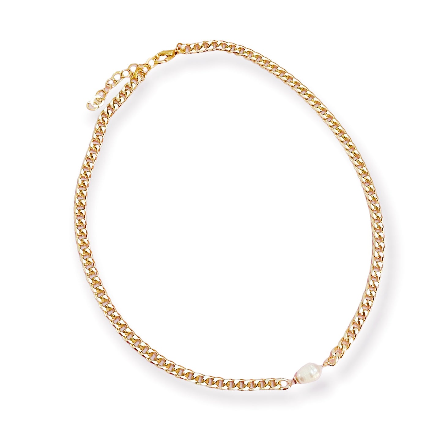 One Pearl Necklace