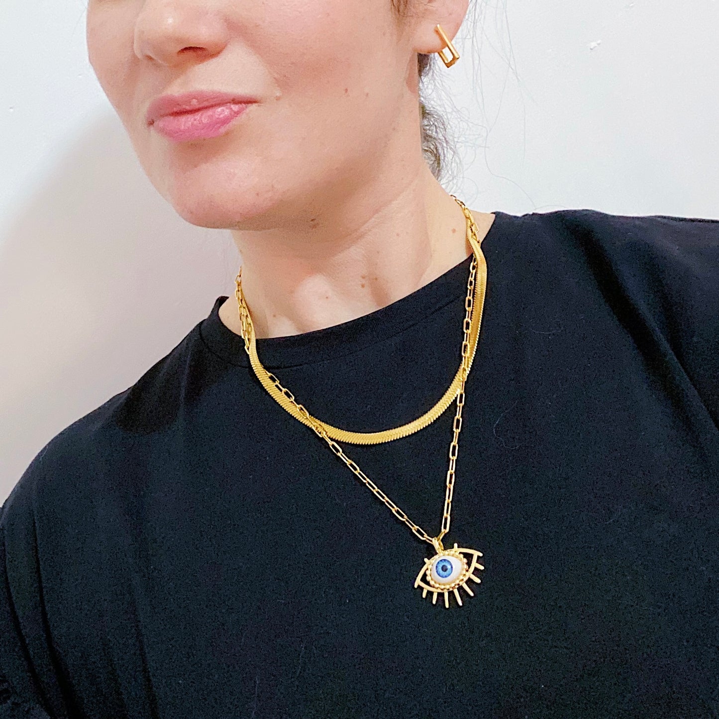 Sun Evileye Necklace