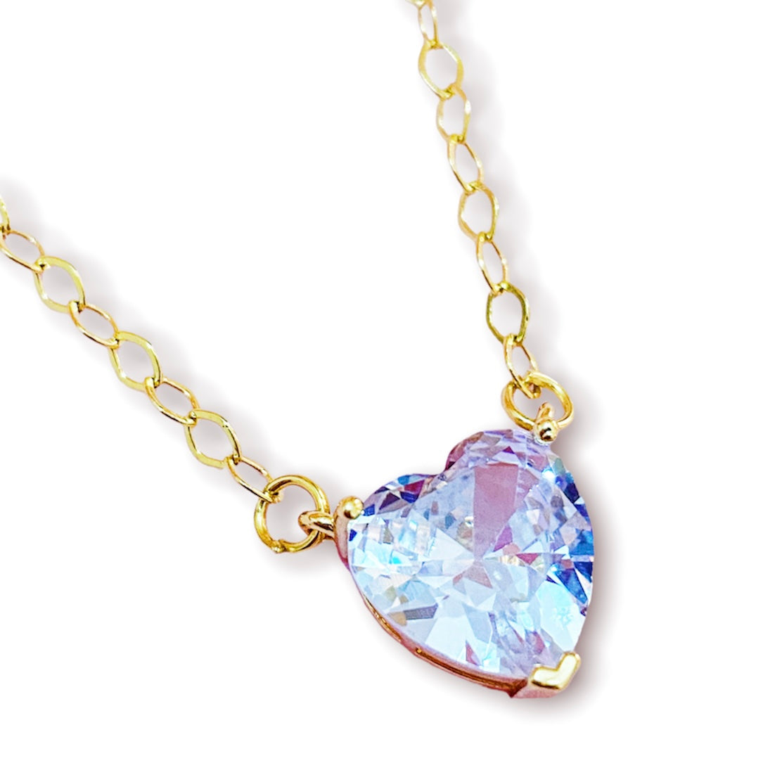 Heart Crystal Necklace