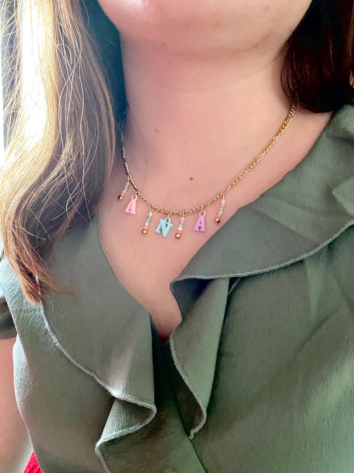 Sweet Cream Custom Necklace - ROCKmint