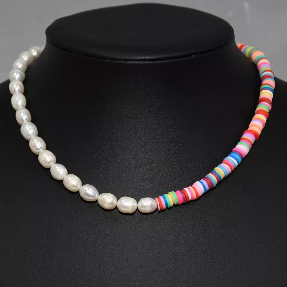 Colorspot Pearl Necklace - ROCKmint