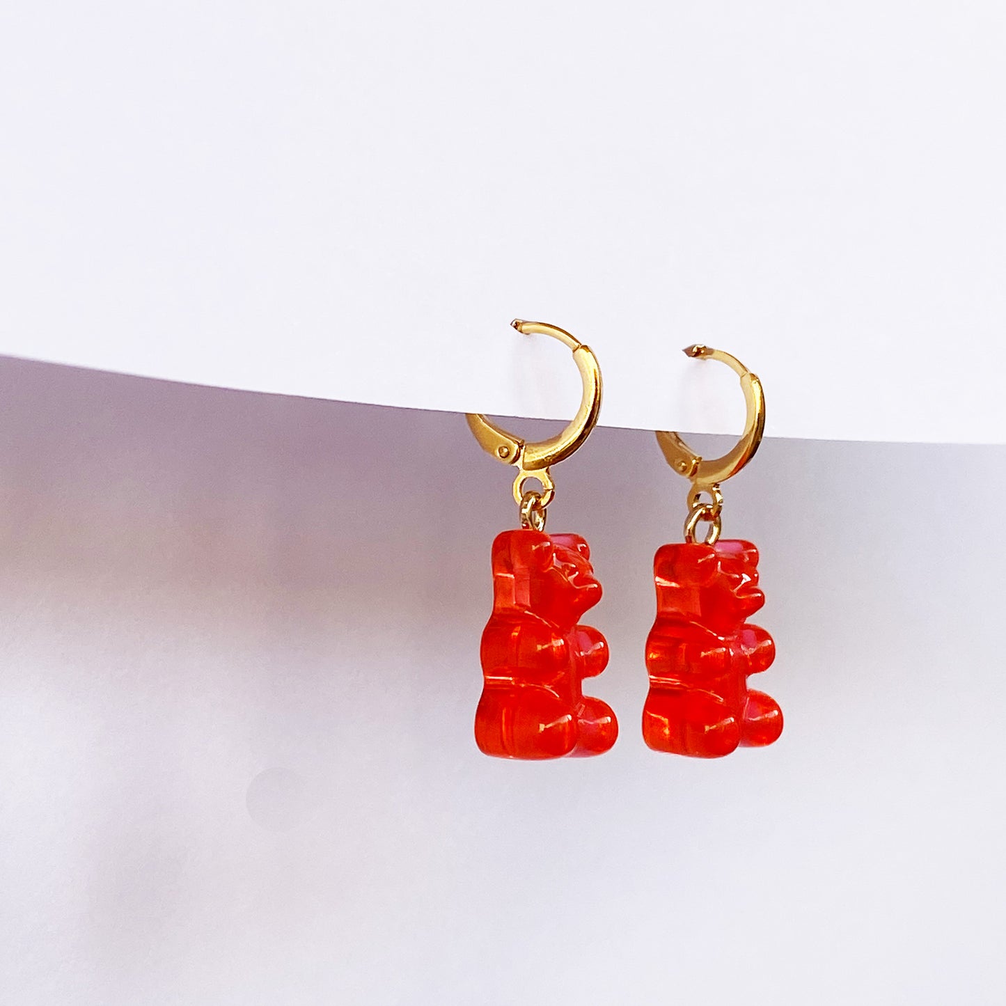 Gummy Bears Red Hoops - ROCKmint