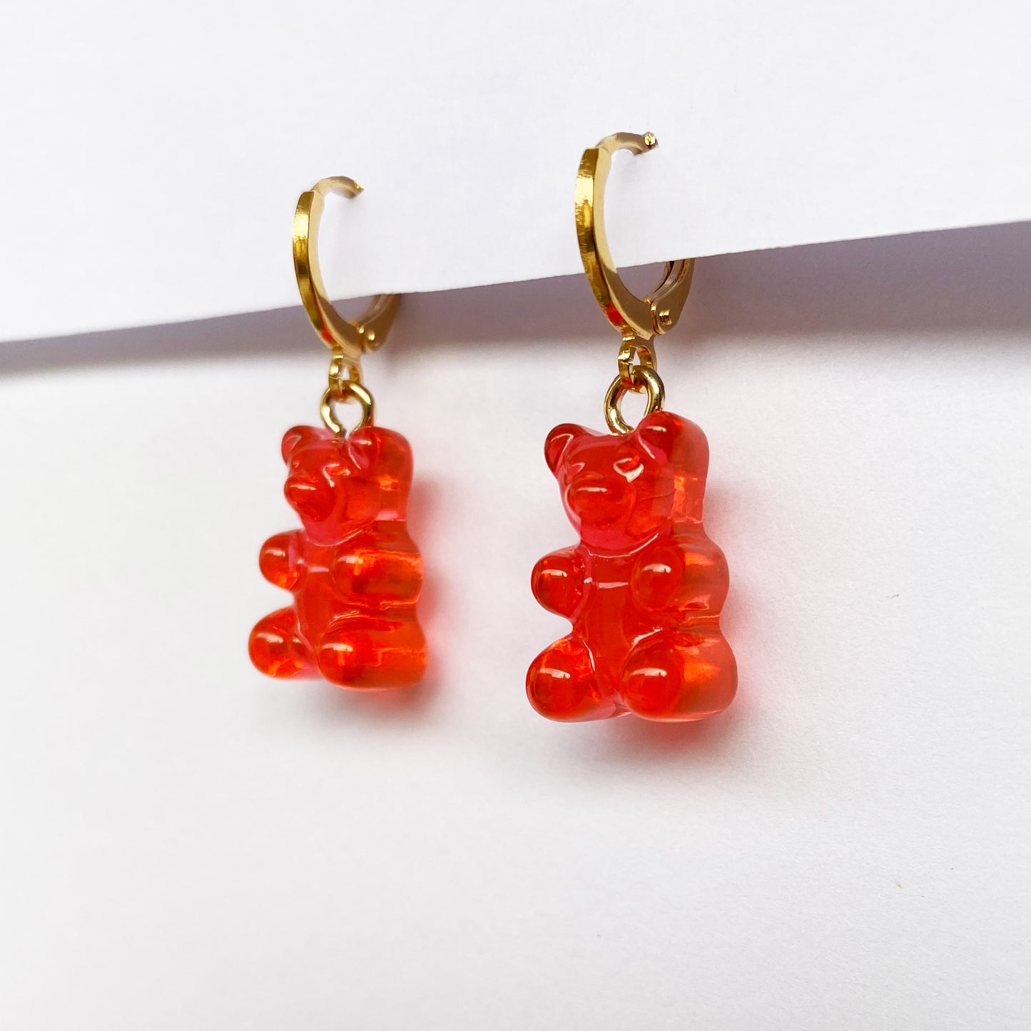 Gummy Bears Red Hoops - ROCKmint
