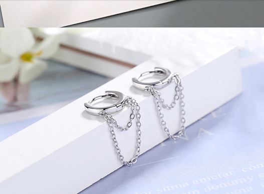 Huggie Bohemio Silver - ROCKmint