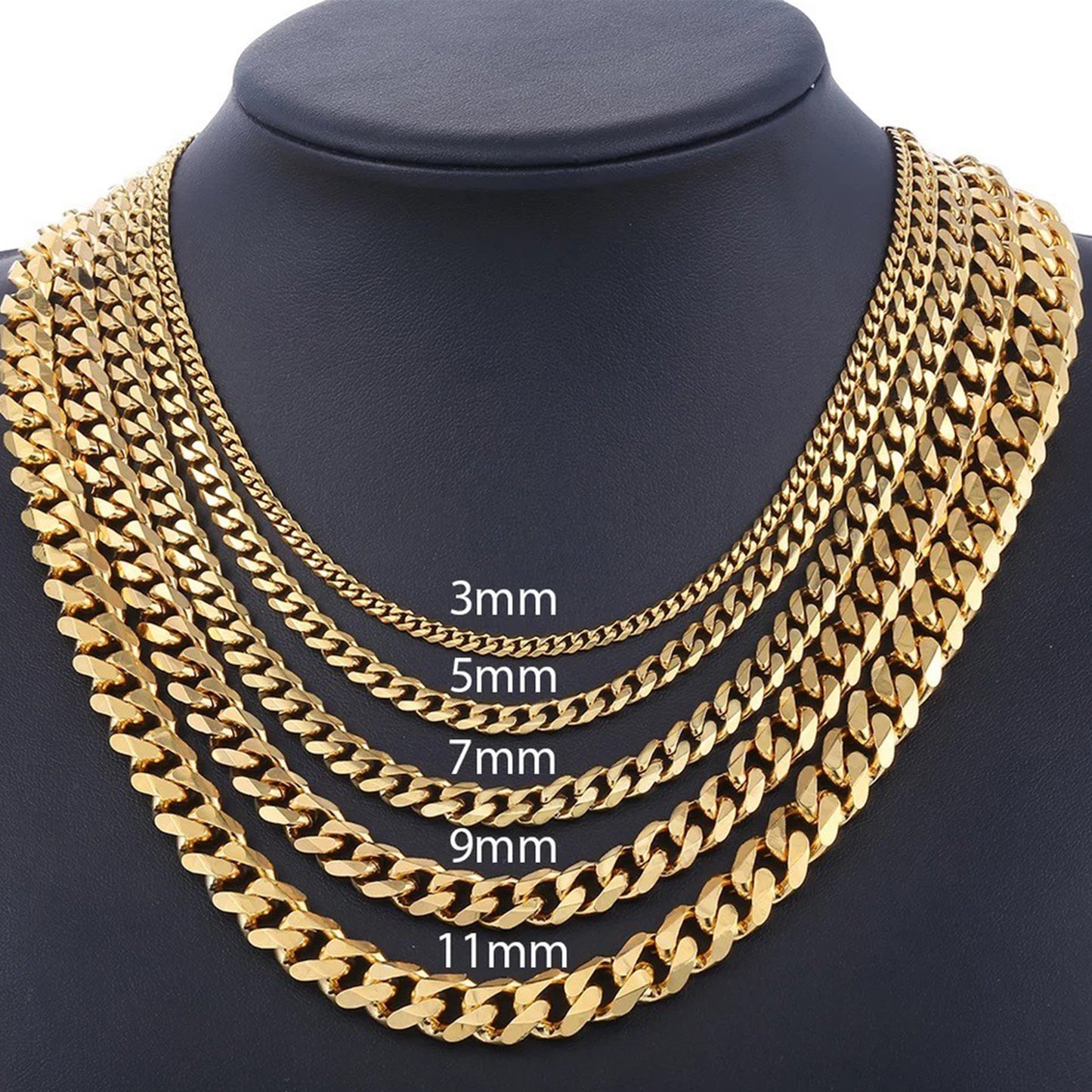 Goldchain Basic 7mm Necklace - ROCKmint