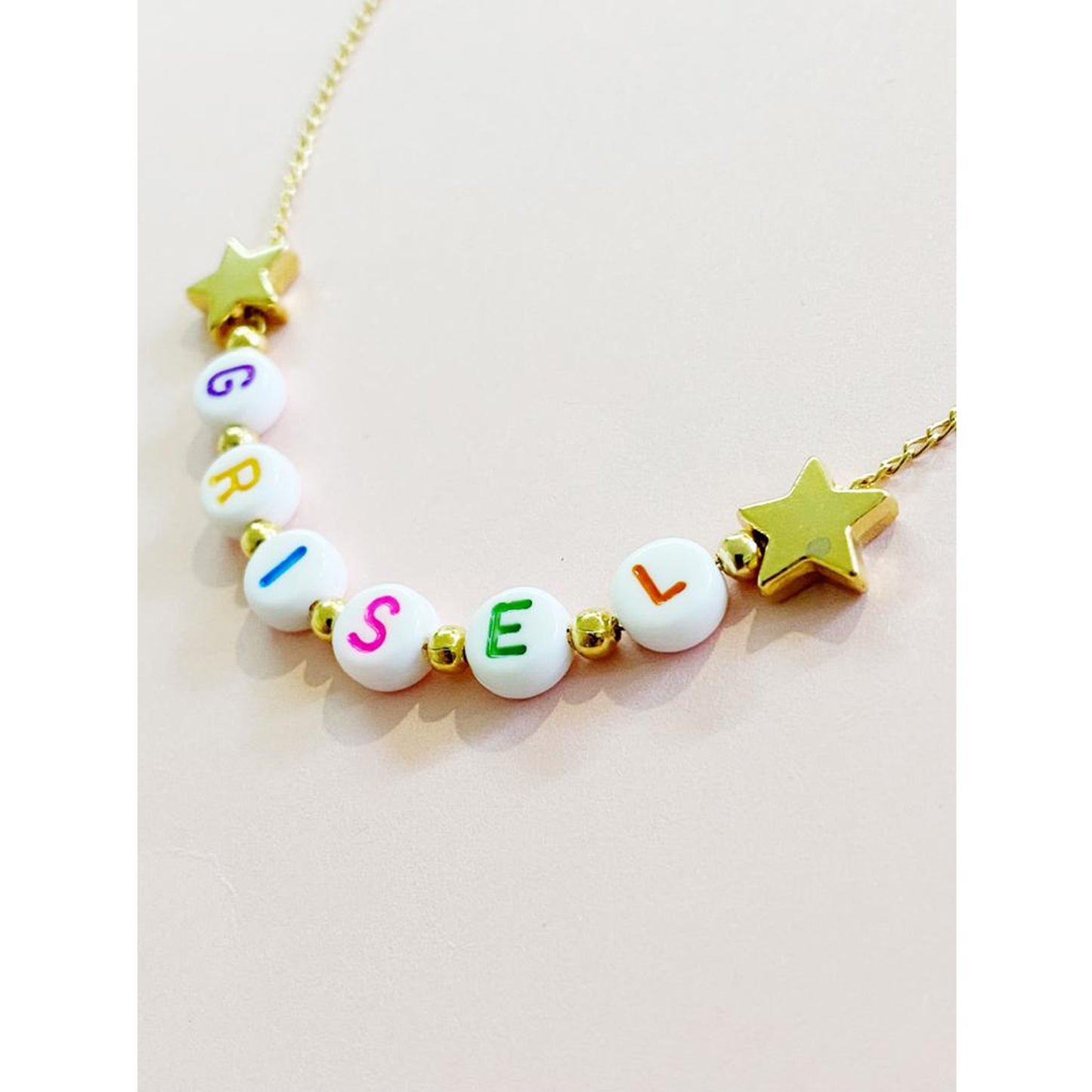 Color Letter Necklace - ROCKmint