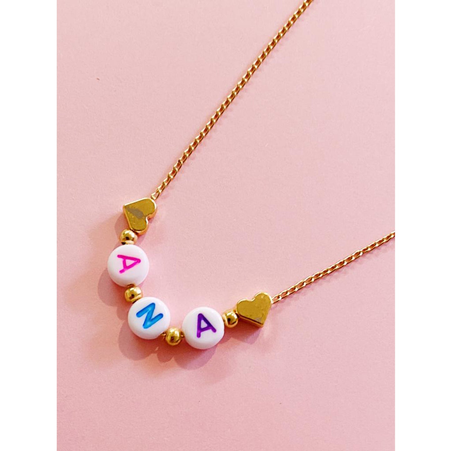 Color Letter Necklace - ROCKmint