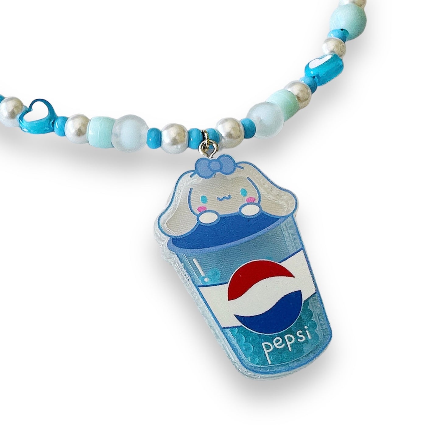 Pepsi Cinnamaroll Kawaii Sanrio Necklace