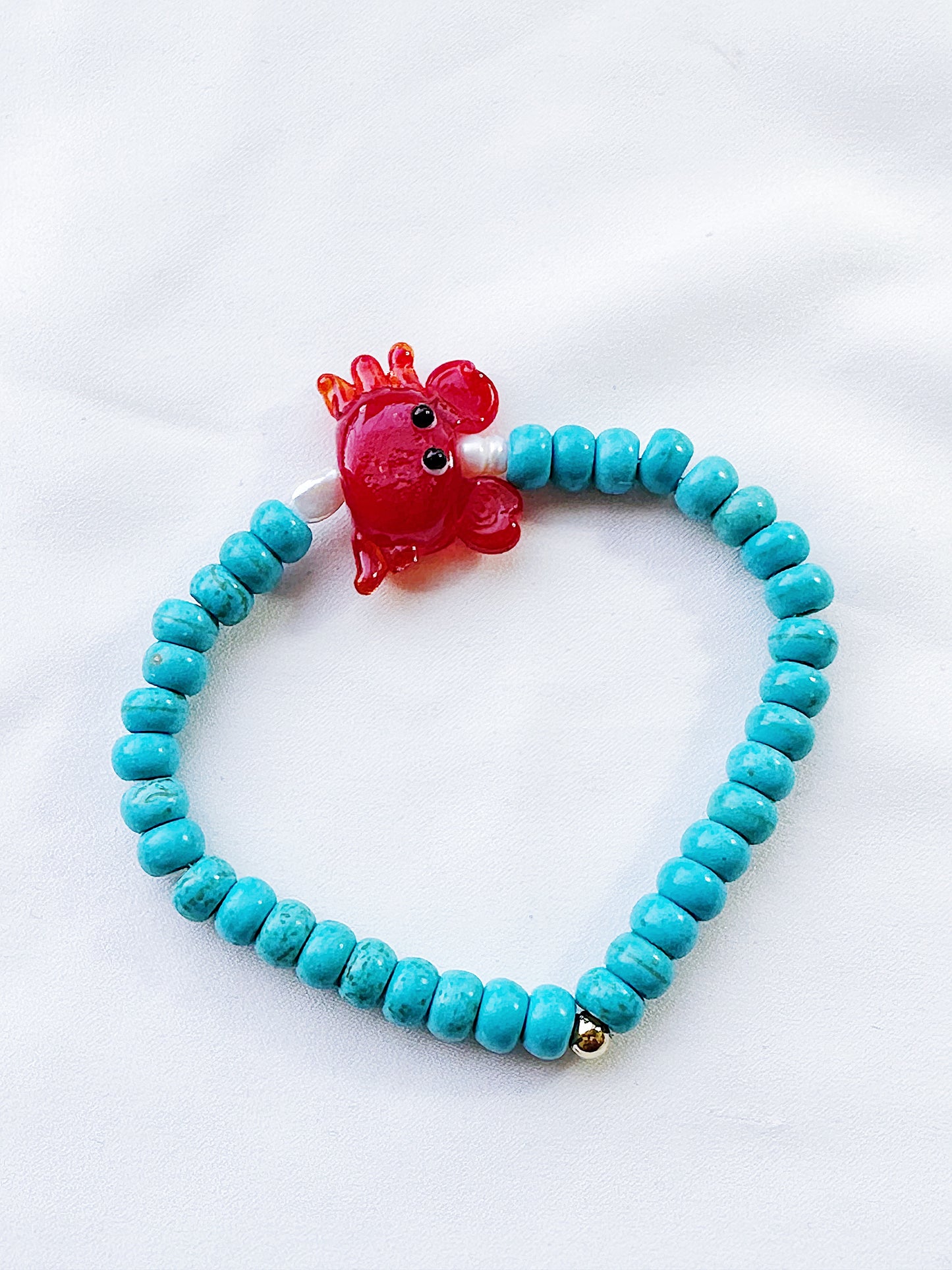 Crab Blue Bracelet