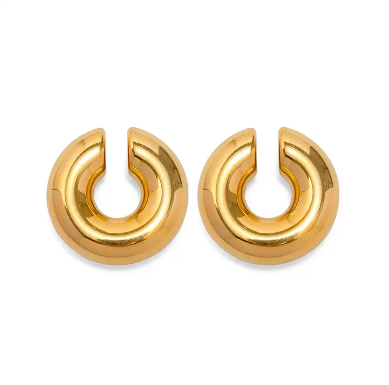 Earcuff Gold Chunky