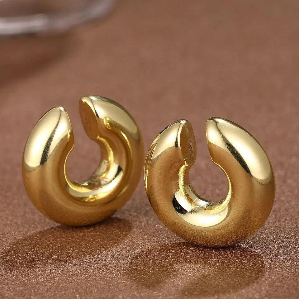 Earcuff Gold Chunky