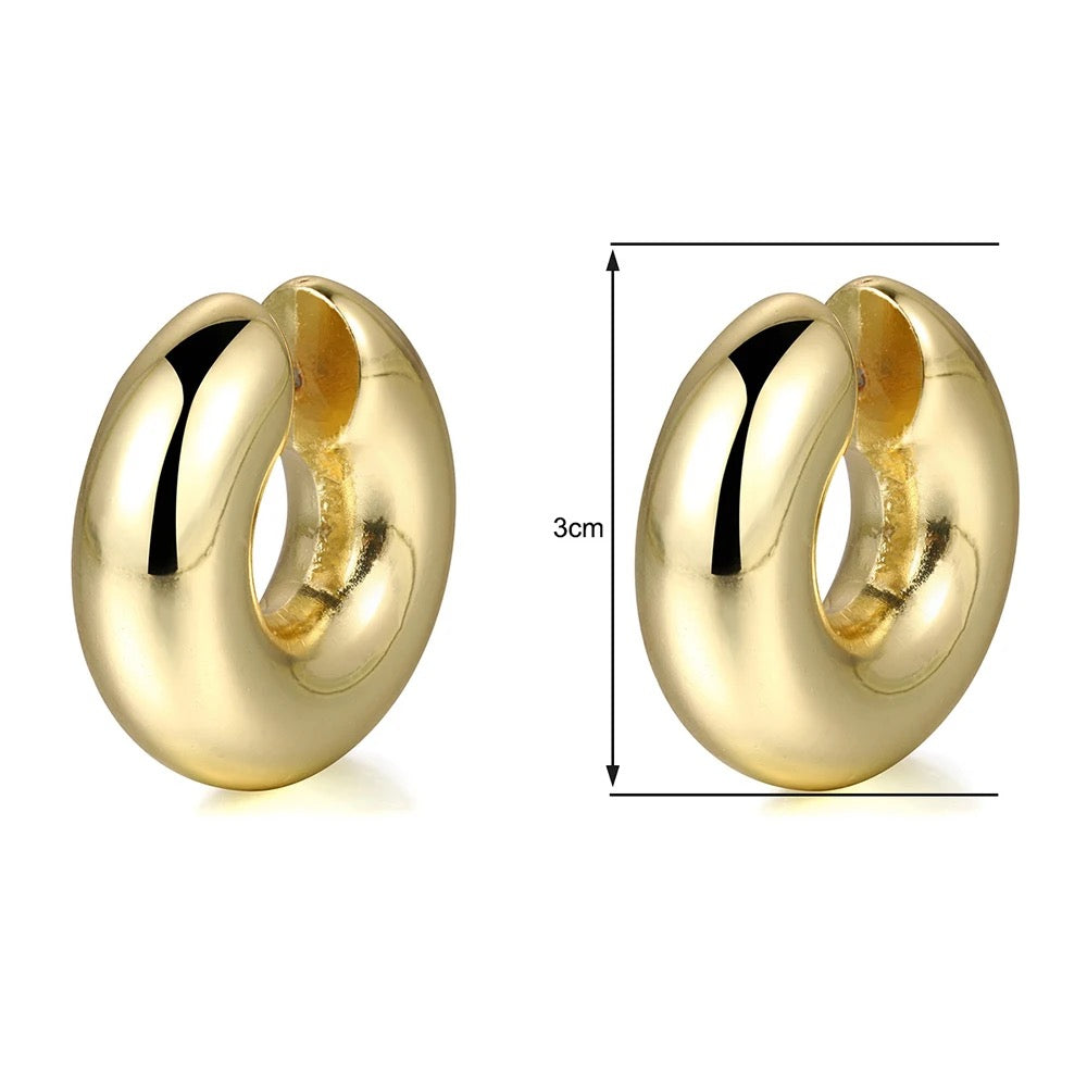 Earcuff Gold Chunky