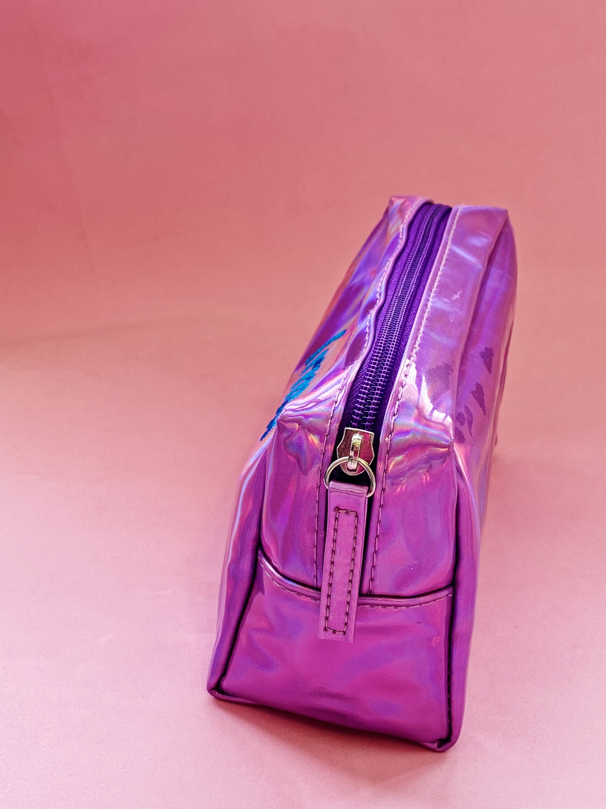 Custom Purple Makeup Bag - ROCKmint