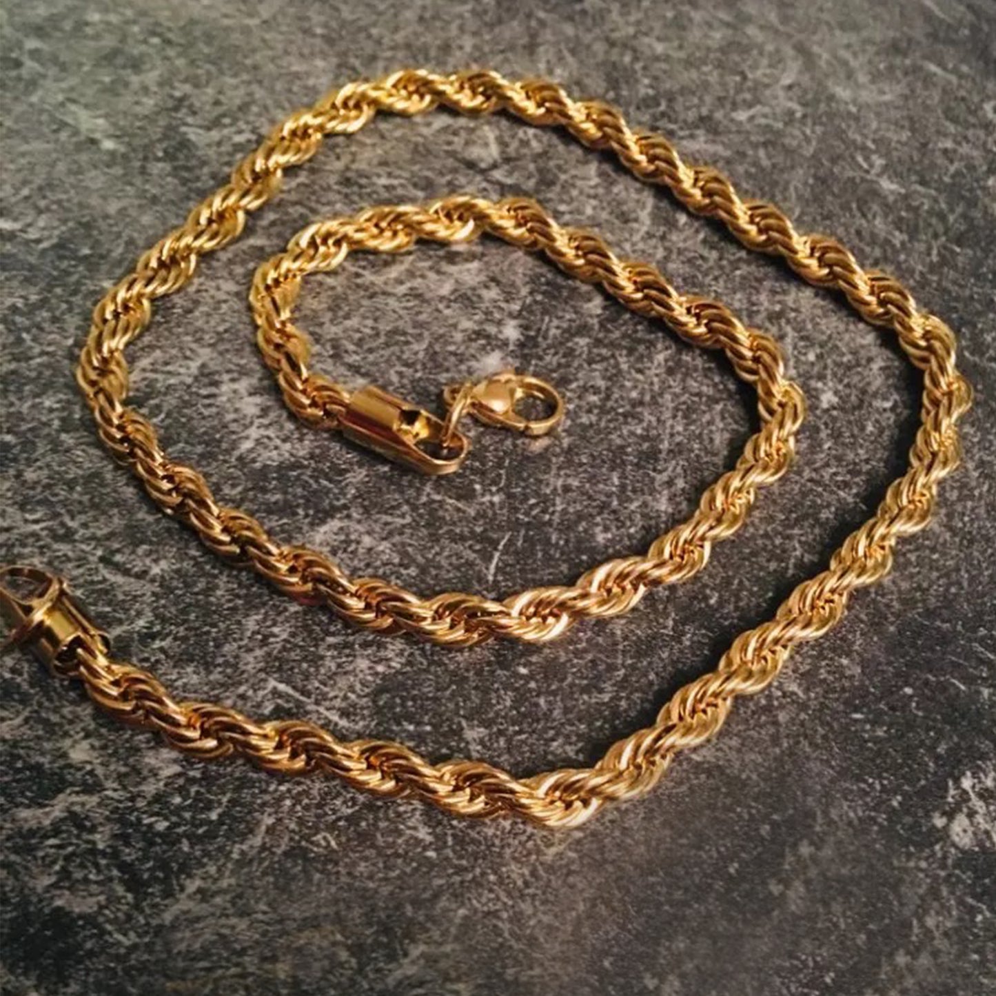 Twist Rope Chain Necklace - ROCKmint