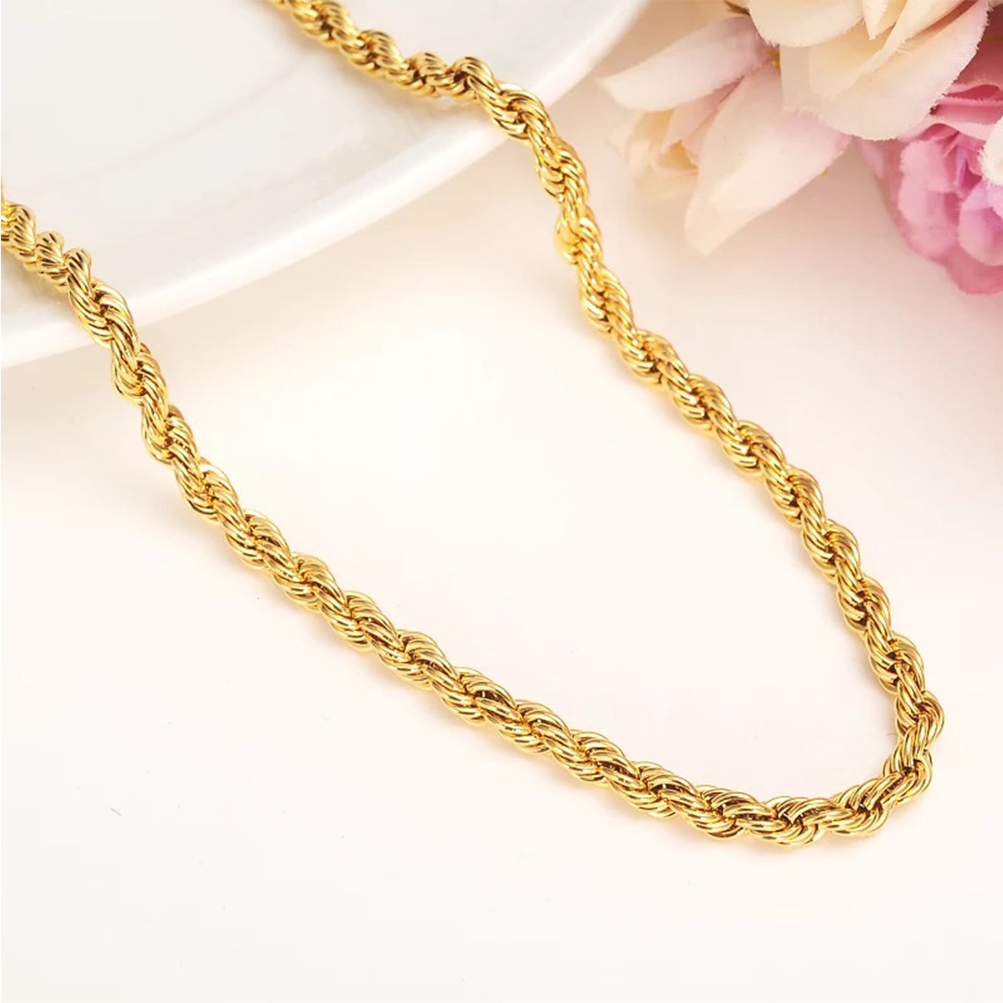 Twist Rope Chain Necklace - ROCKmint